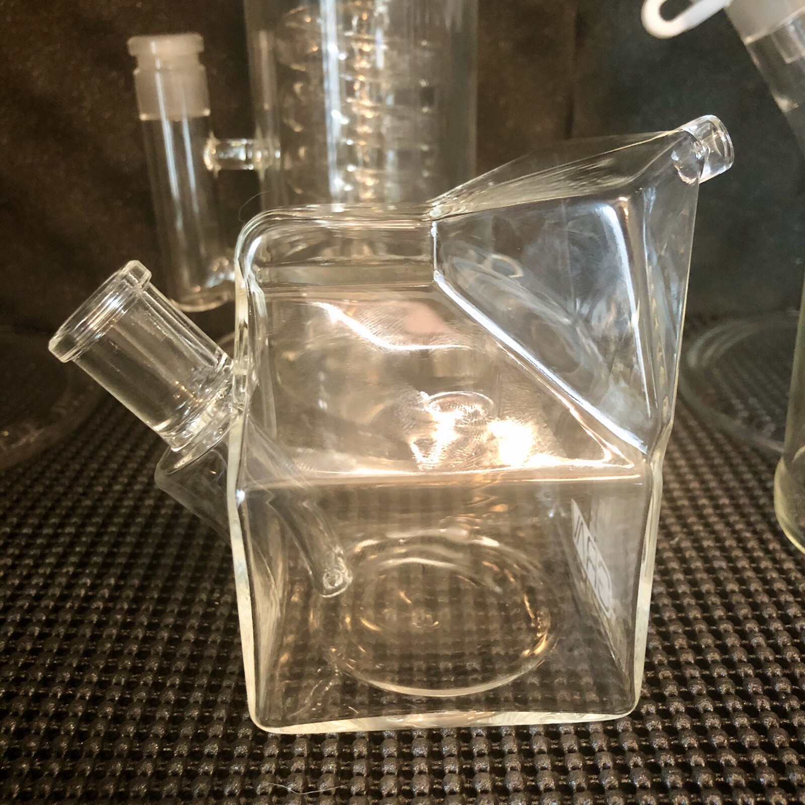 GRAV Milk Carton Bubbler w/ 14mm Cup Bowl