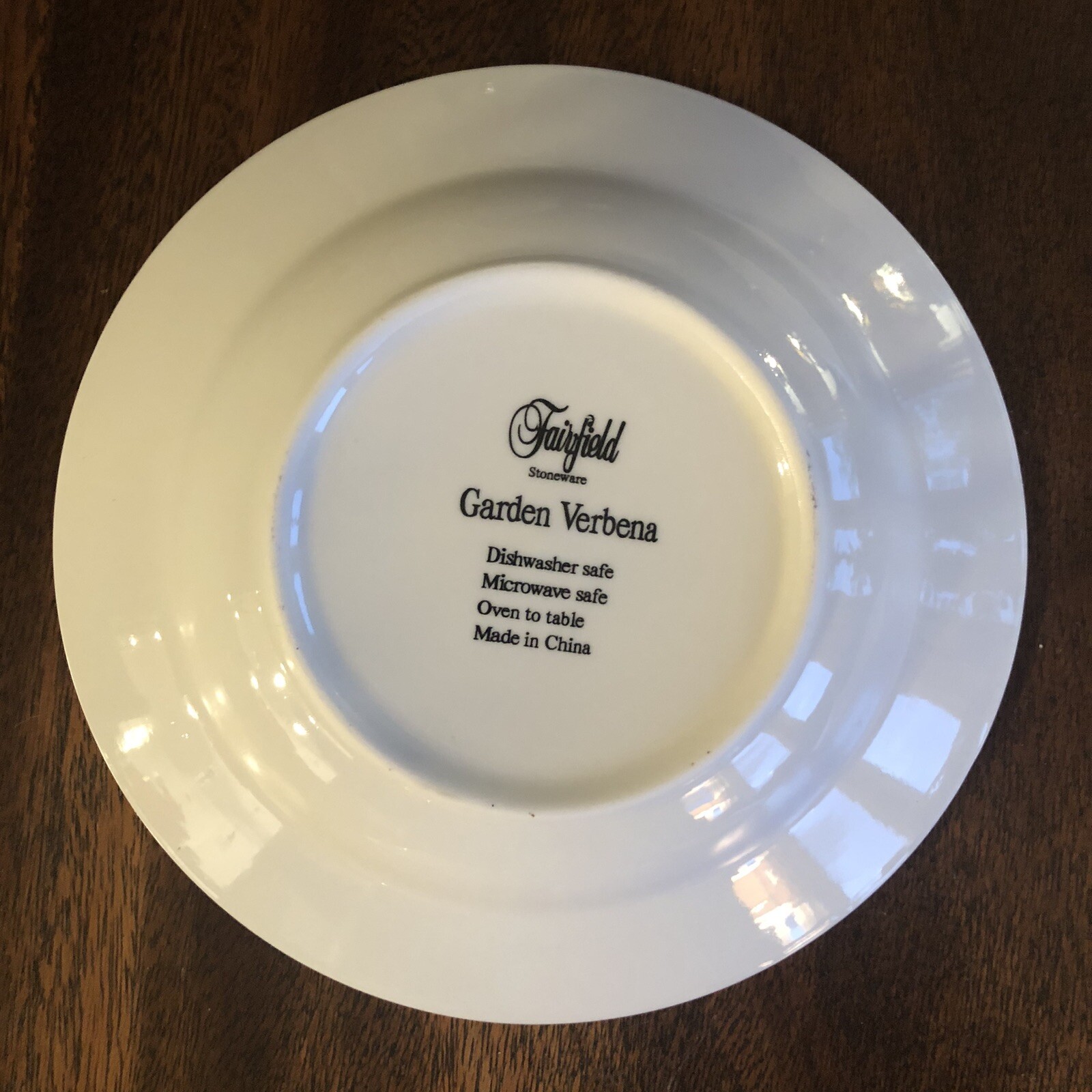 FAIRFIELD SETTING GARDEN VERBENA 7 7/8″ SOUP/SALAD BOWL 1 OF 6 SOLD SEPARATELY