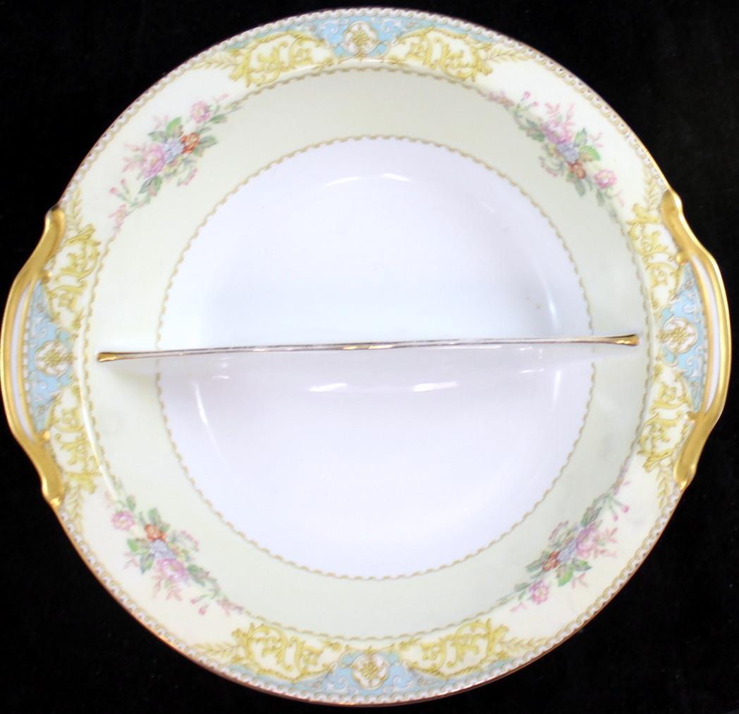 Noritake Phoebe Round Divided Vegetable Bowl 659