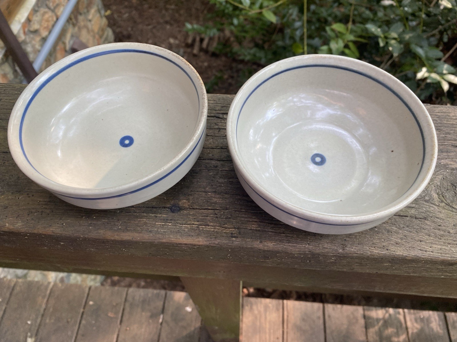 Iron Mountain Stoneware Huckleberry 5 1/4” Berry Bowls (2)