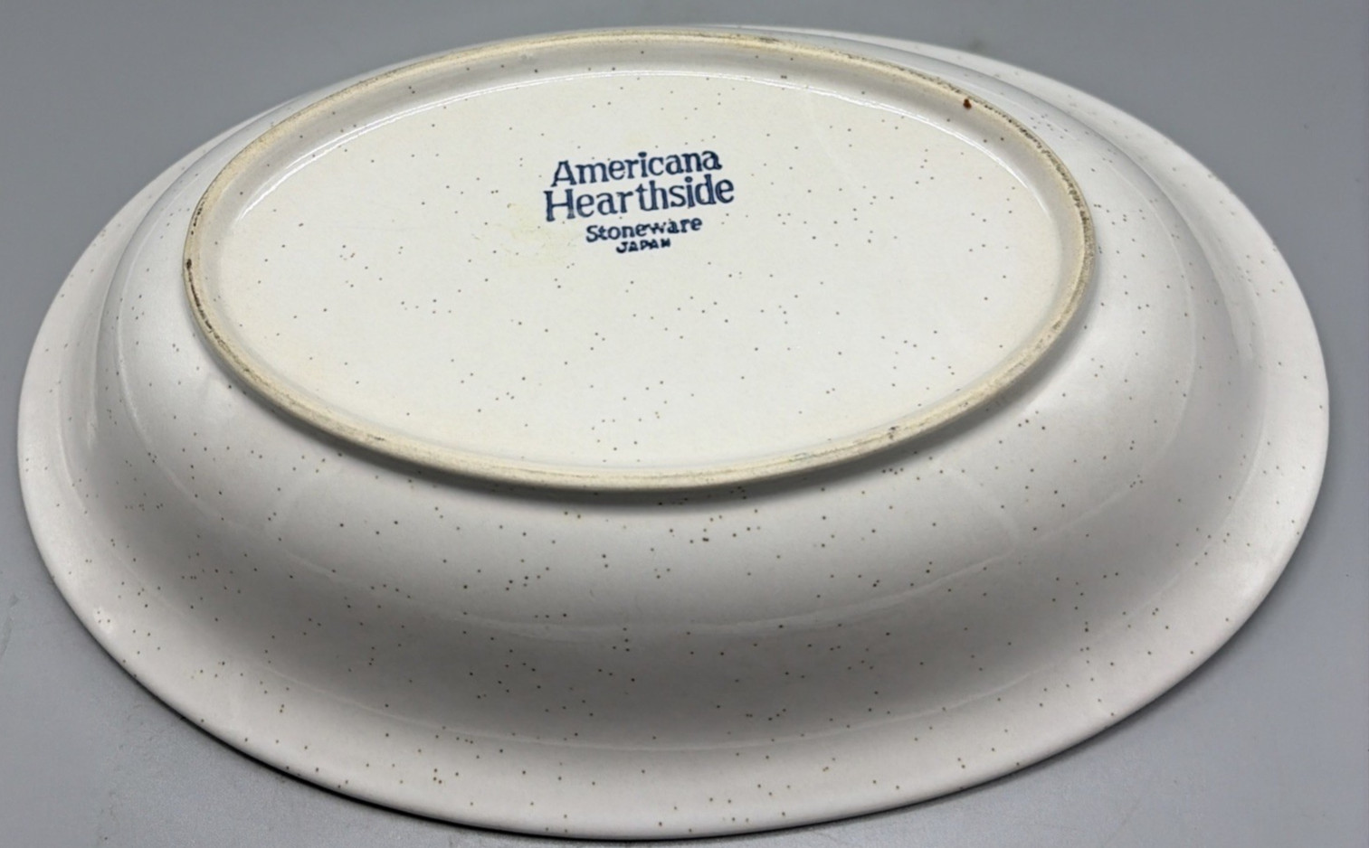 Vintage Lot Of (2) American Hearthside Stoneware 10 1/4″ Oval Serving Bowls