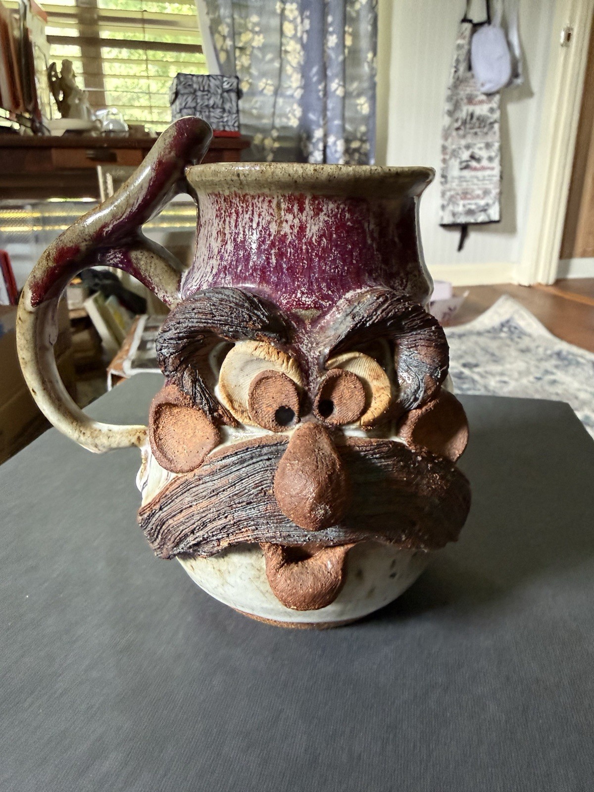 Robert Eakin Handmade 3D Mug Ugly Mug Coffee Mug Funny Mug 6 In Tall