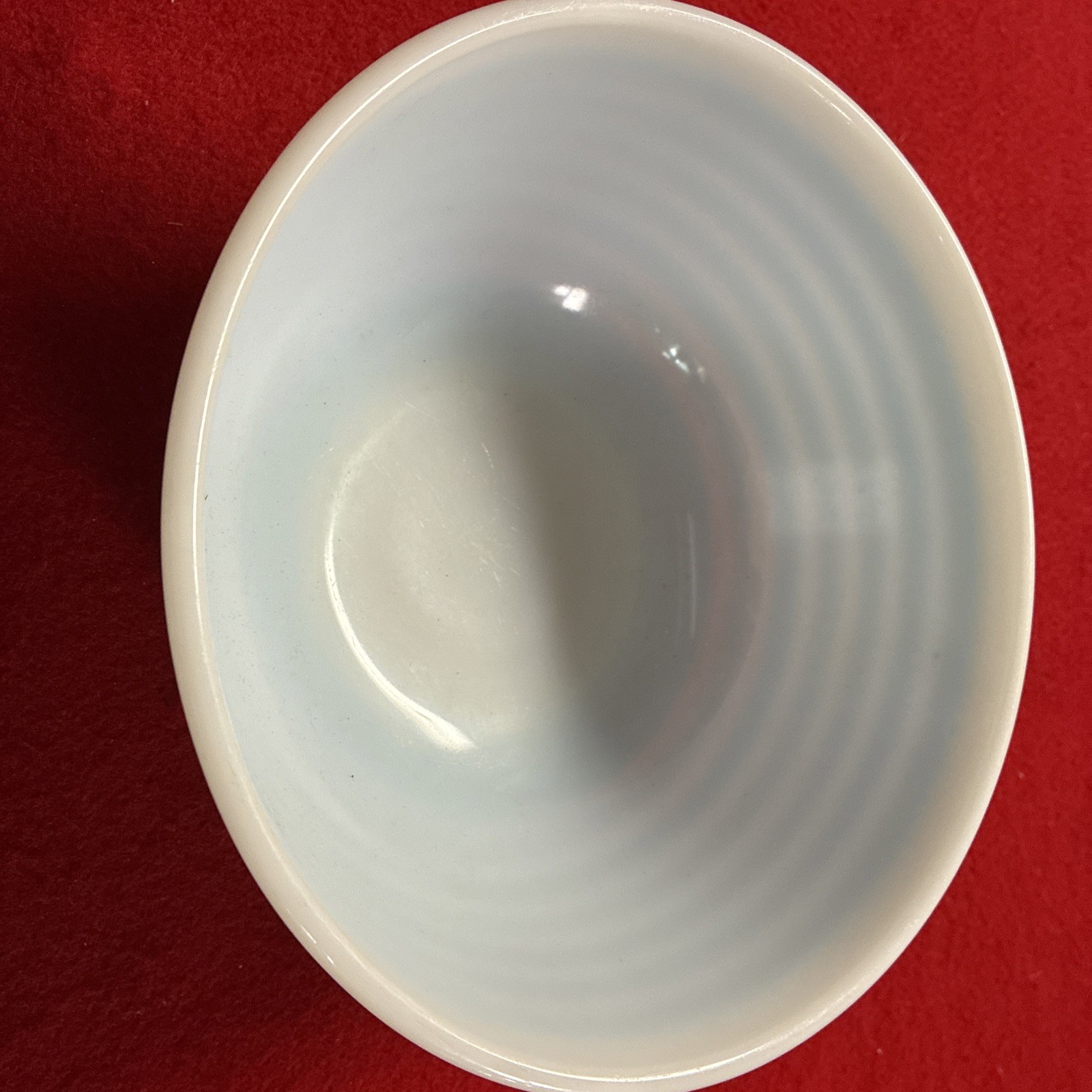 Vtg Pyrex Rainbow Strip Blue 2.5 Qt 1960’s Mixing Bowl #403