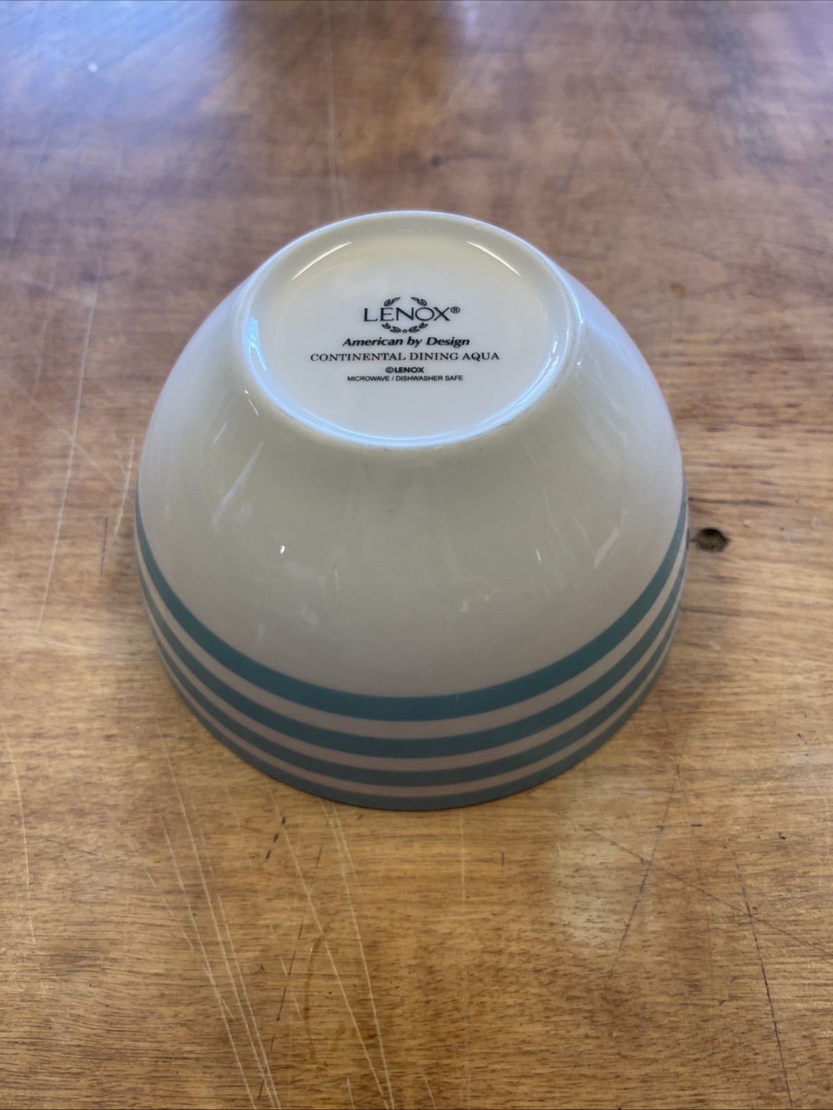 Lenox CONTINENTAL DINING AQUA All Purpose Bowl 4 Bands 5 in 1 ea 3 available