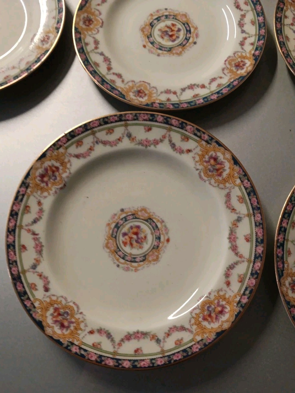15 Theodore Haviland Limoges France China Small Plates Dishes Nr Mint Pompadour