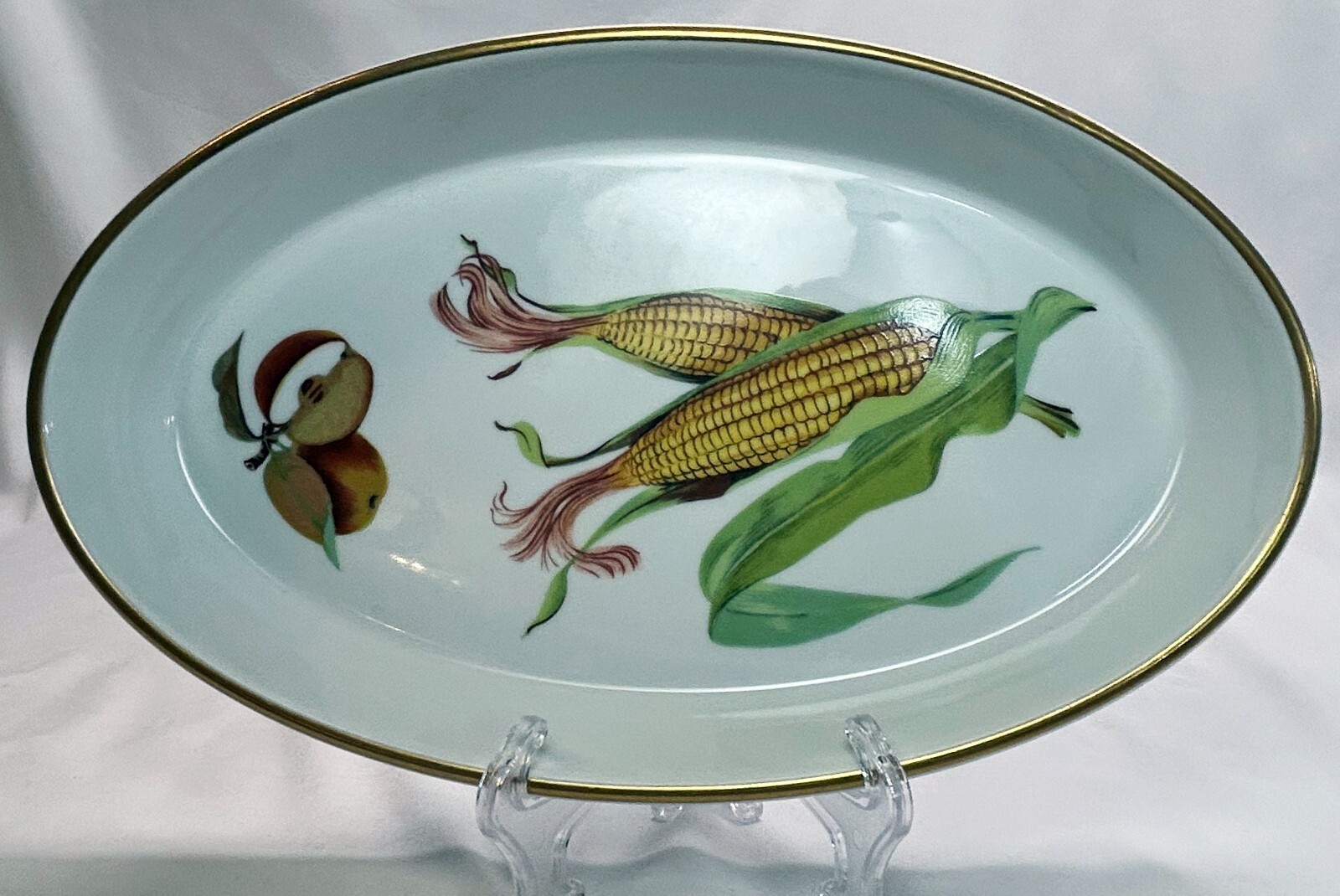 Royal Worcester Evesham Gold Round Oval Rectangular Bakers-Set of 3 Made England