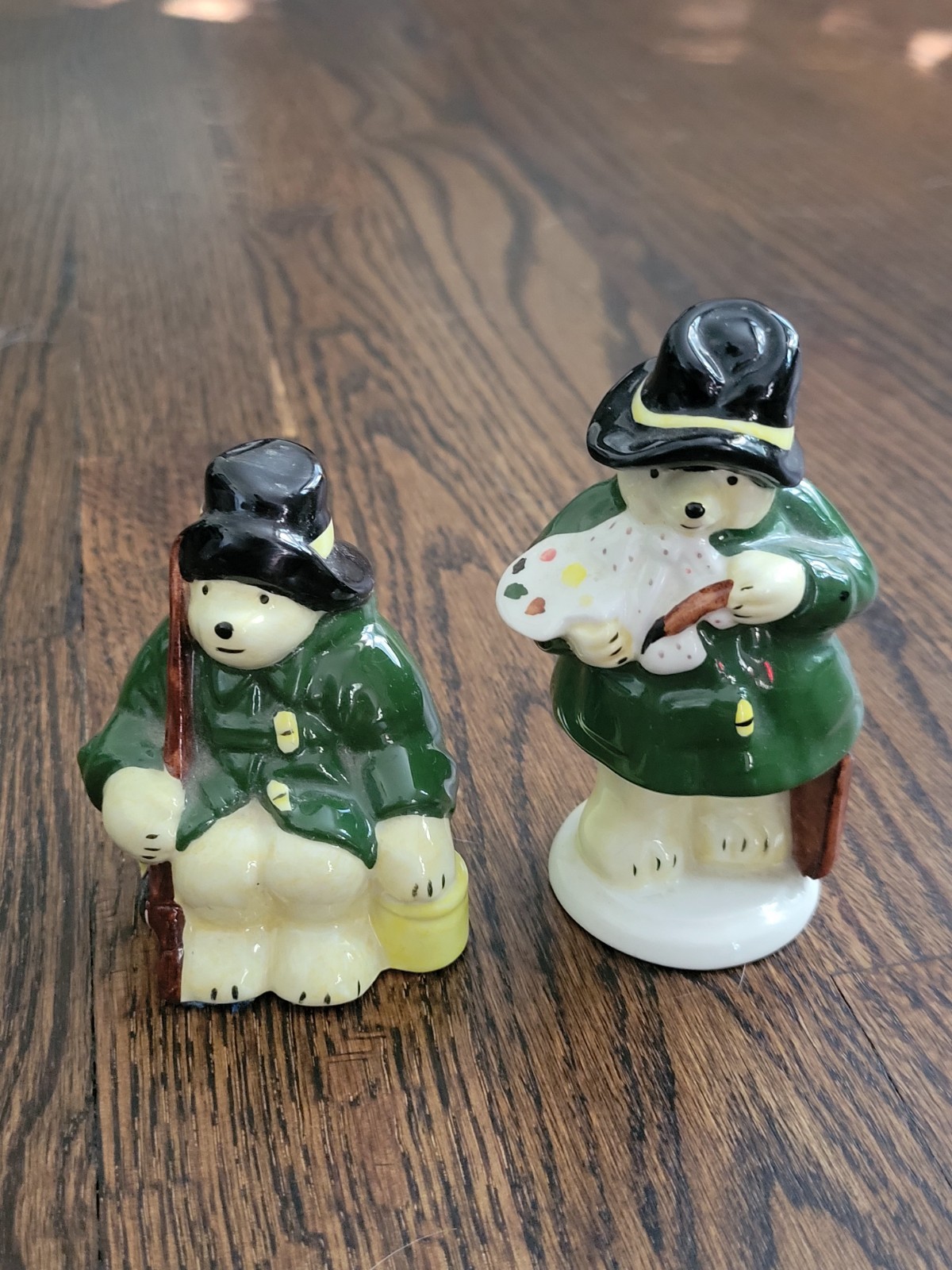 1976 COALPORT PADDINGTON BEAR RARE VINTAGE SET OF 2 – SEE PICTURES