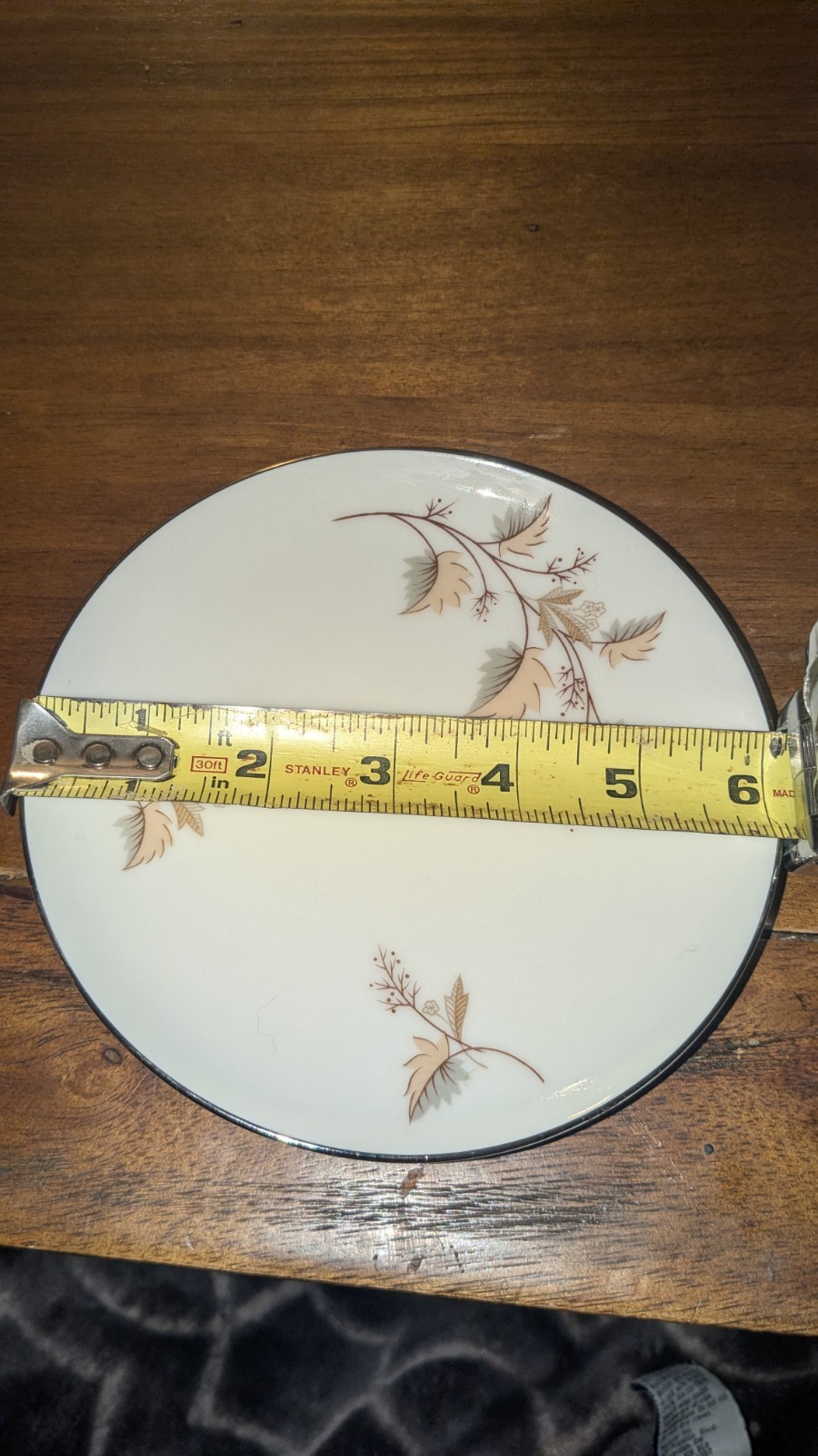 ROYAL COURT FINE CHINA SHELLEY BREAD PLATE JAPAN