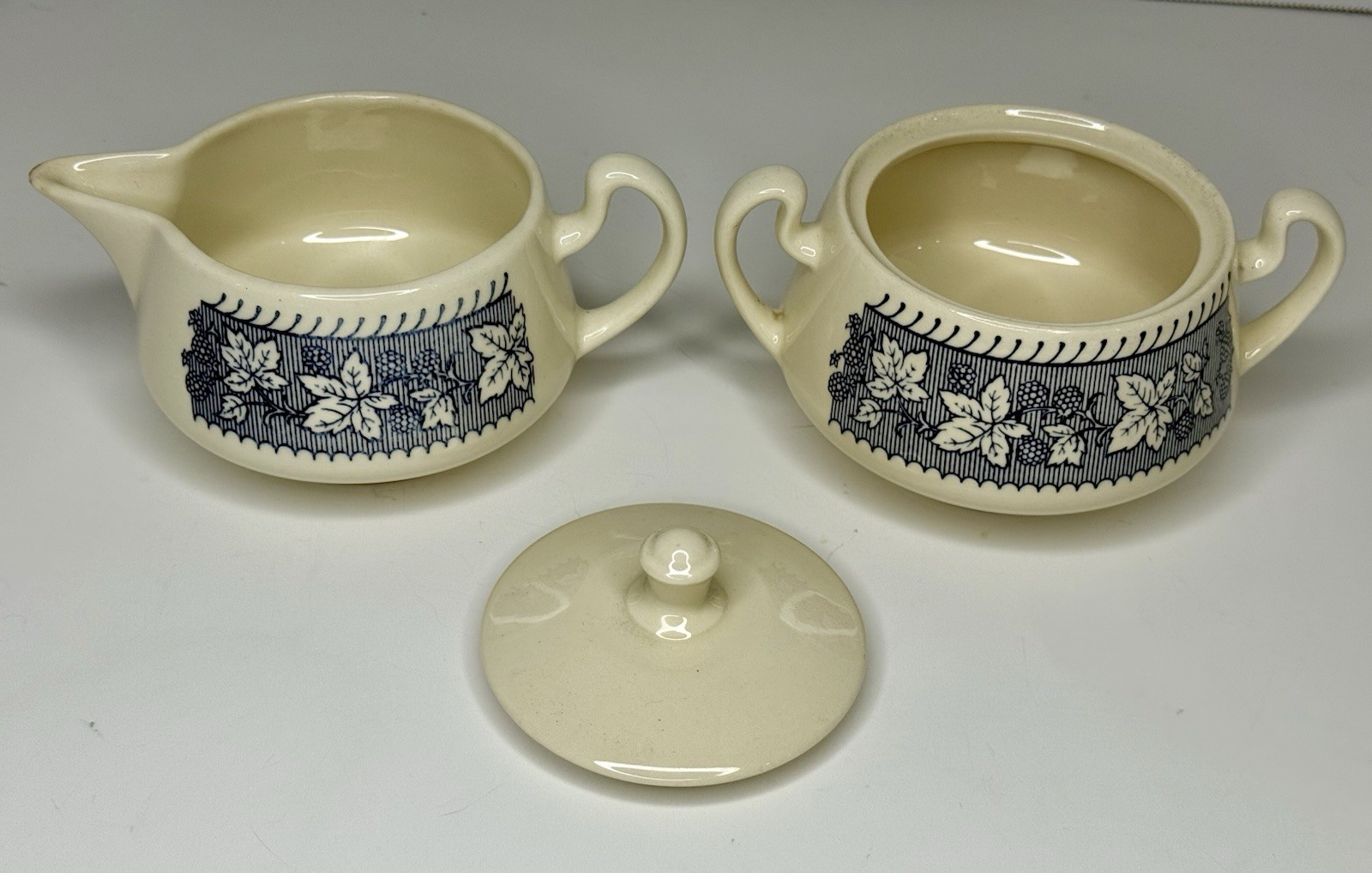 Set Of 15 VTG Homer Laughlin Stratwood Collection Shakespeare Country Dinner Set