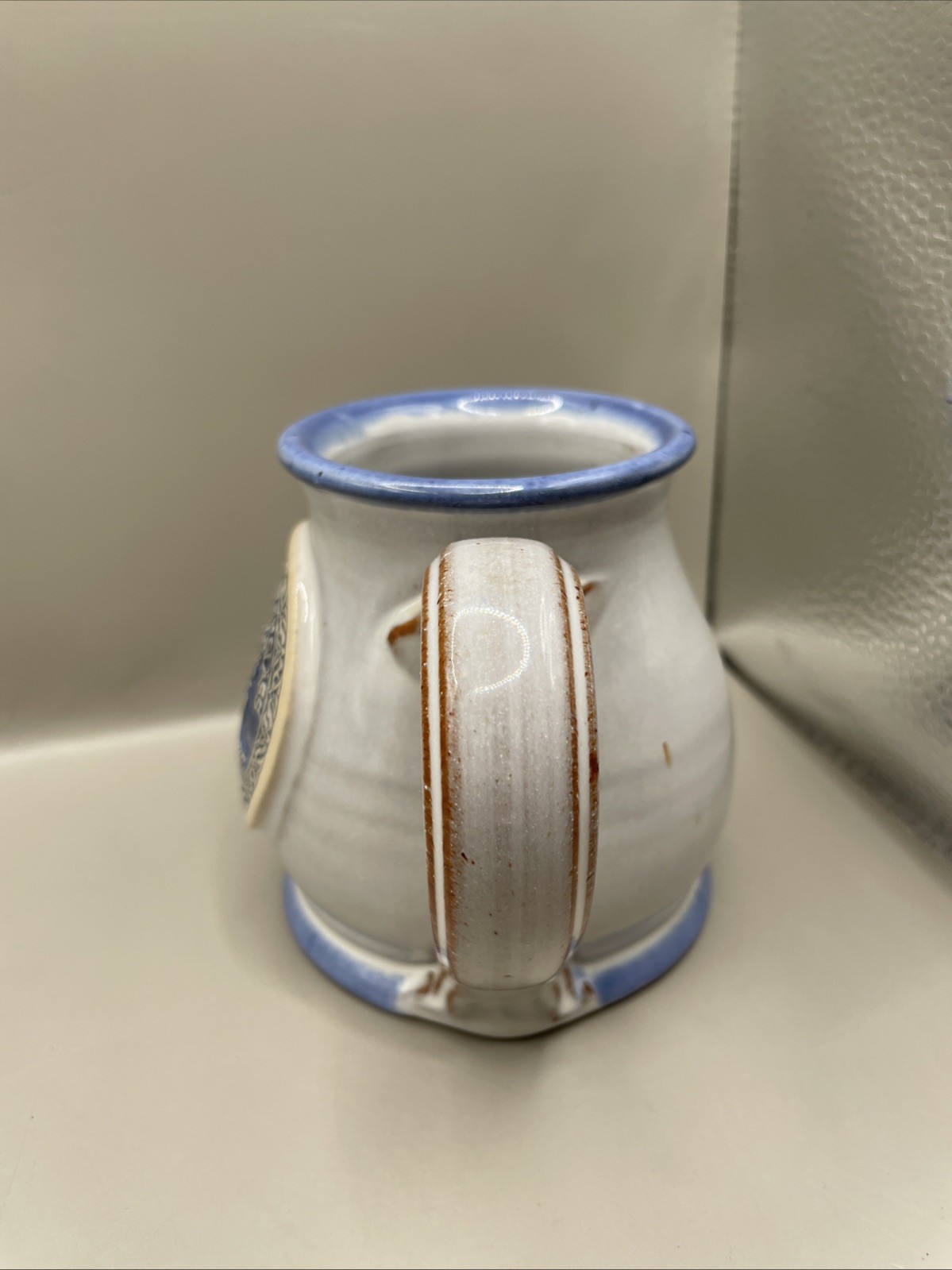 Deenen Pottery Grand Vinterslass 1988 Gunnar Barrel Mug/Tankard/cup 12 Oz. VTG