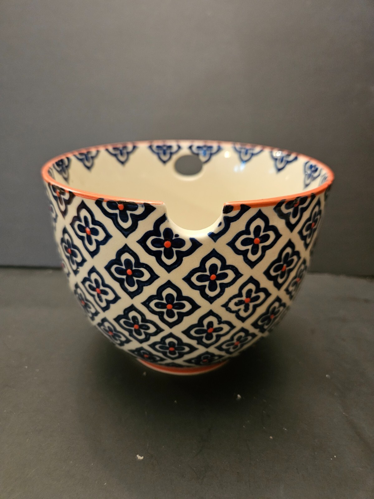 Yokohama Studio Hand Painted Ceramic Noodle Bowl