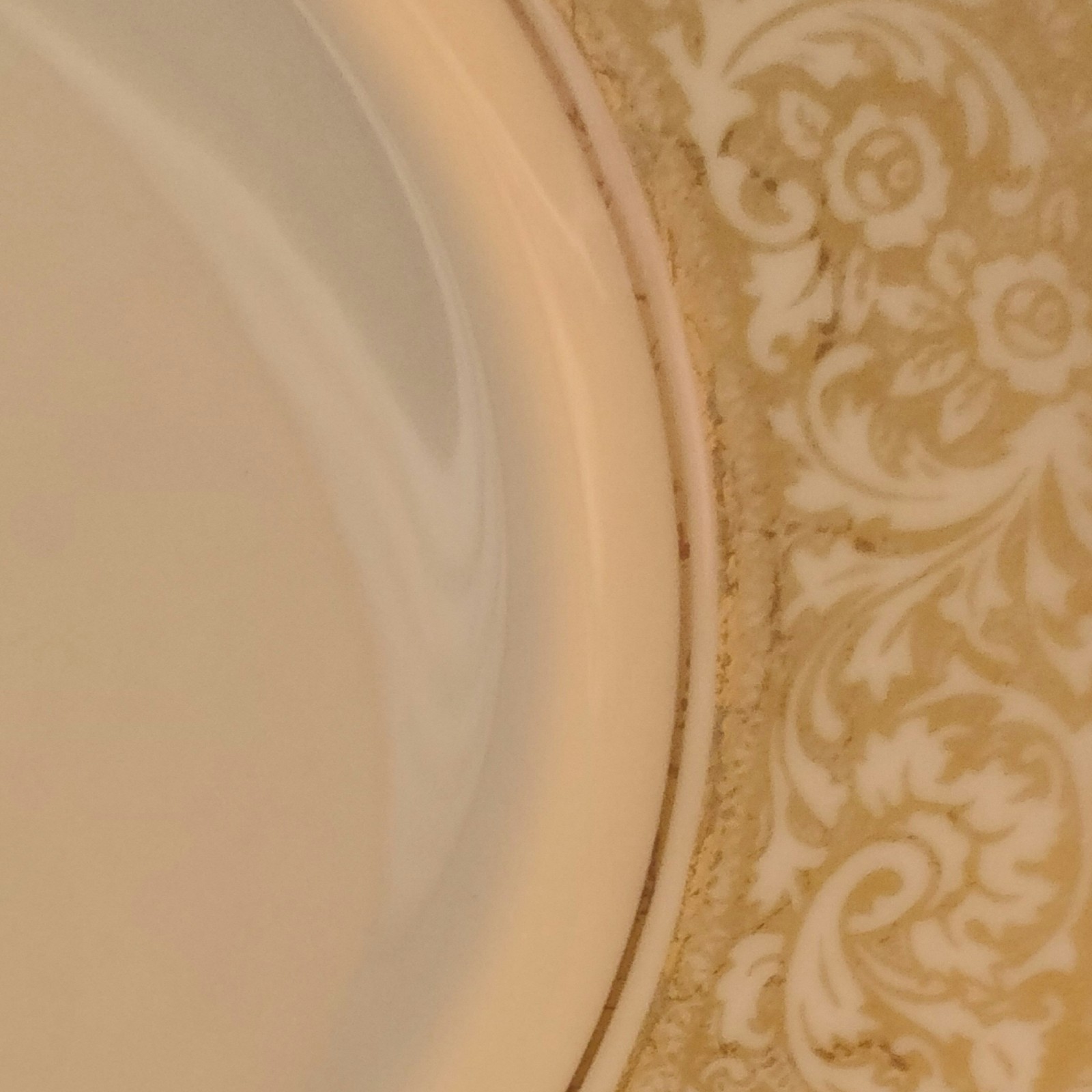 Franciscan Masterpiece China GOLD Renaissance Plates Gold Trim (READ DESC)