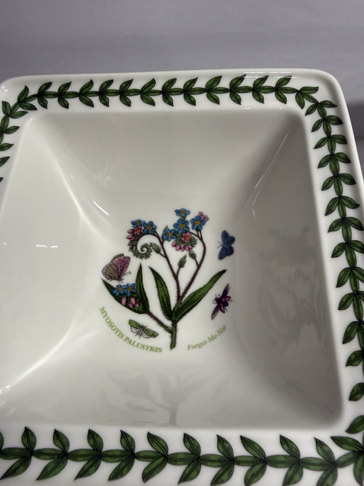 Portmeirion Botanic Garden Set of 2 Square 6.5″ Bowls B3