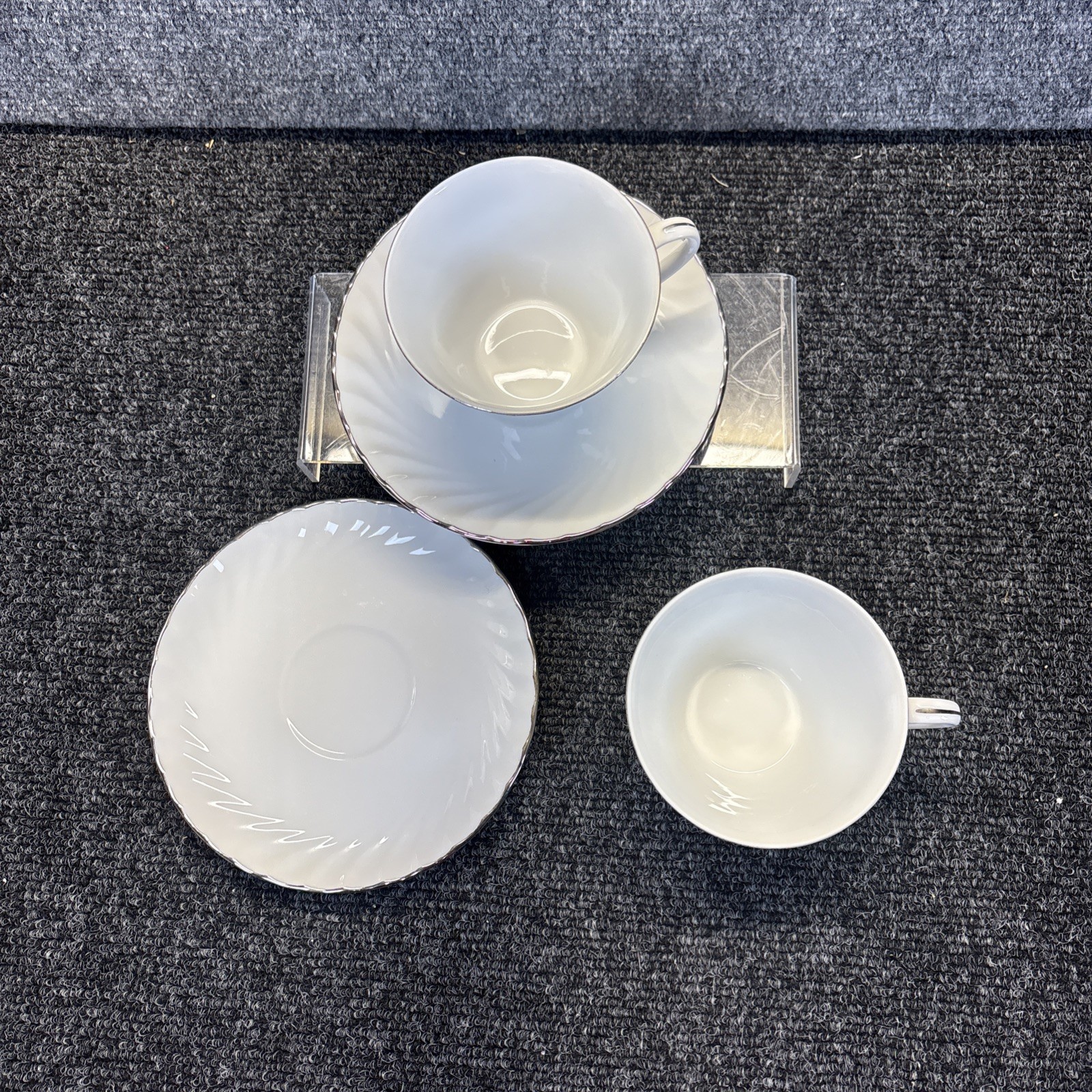 Vtg~Puritan China~Estate~Set of 2 Coffee/Tea Cups and Saucers