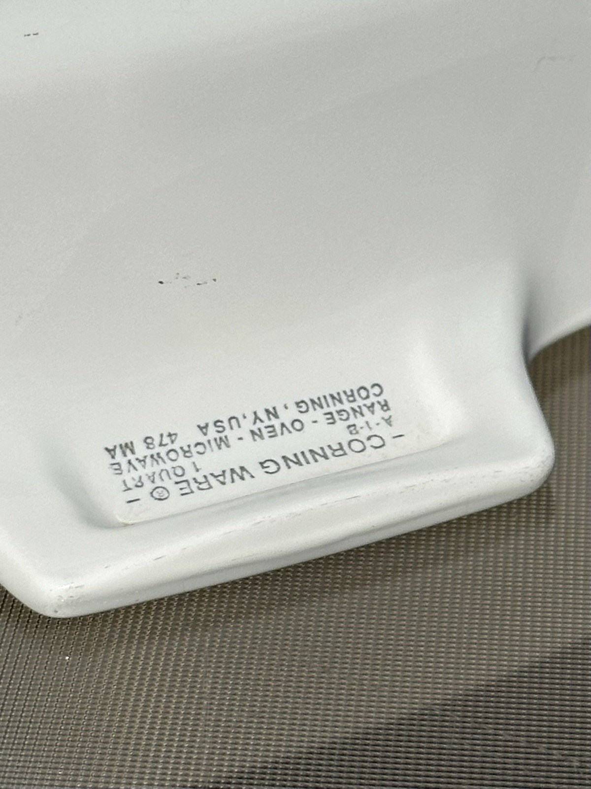 Vintage MCM Corning Ware Wildflower A-1-B 1 Quart Casserole Dish No Lid