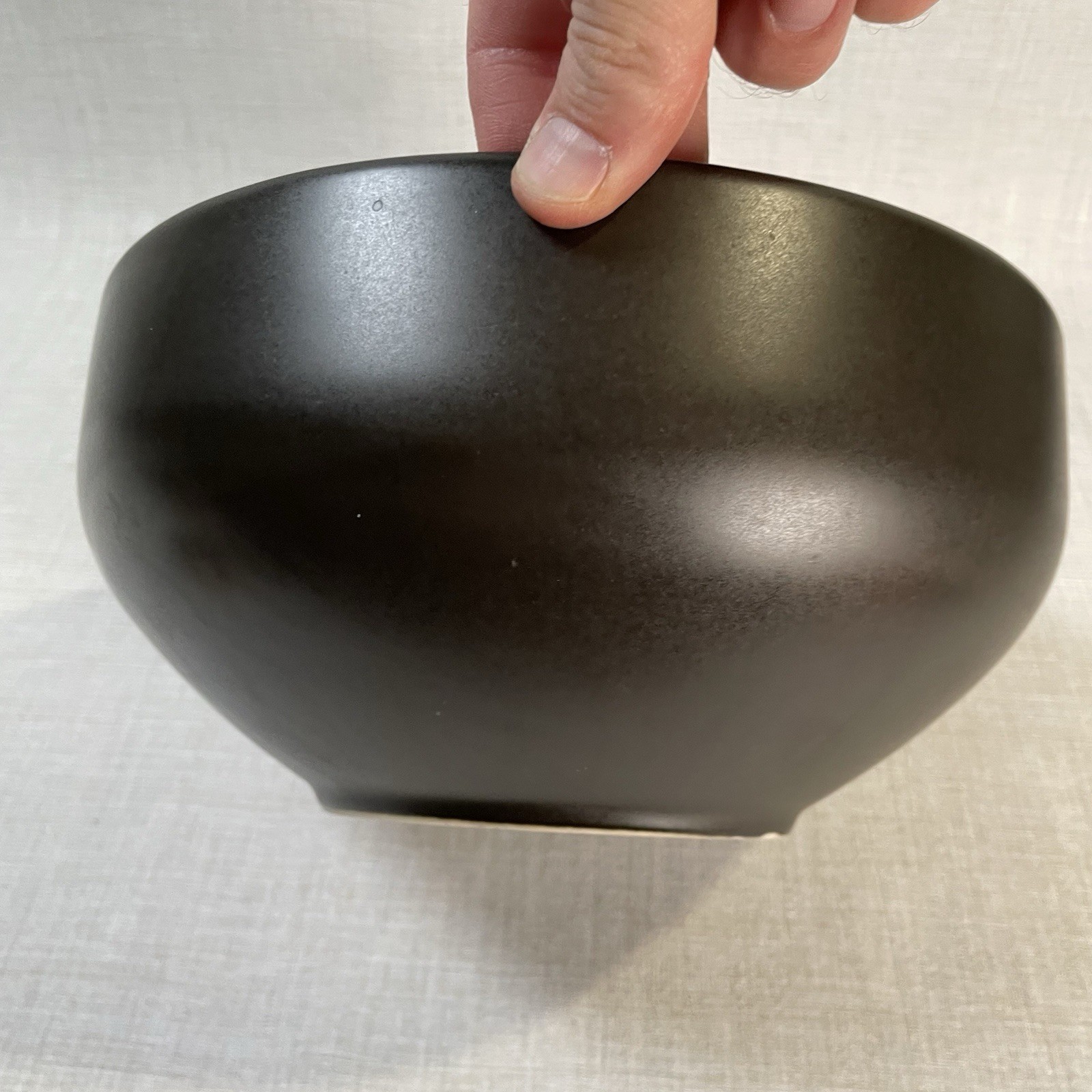 Furio Home Onyx Matte Black 9.5” Serving Bowl