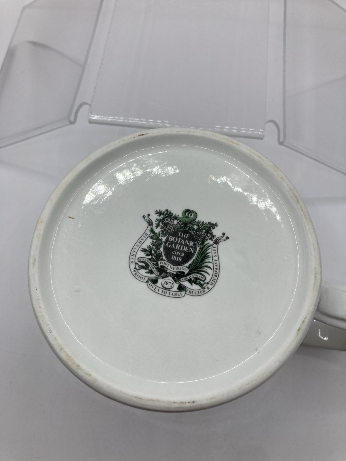 Large Portmeirion Botanic Garden Creamer Rhododendron Lepidotum 3.5″ T X 5″ T