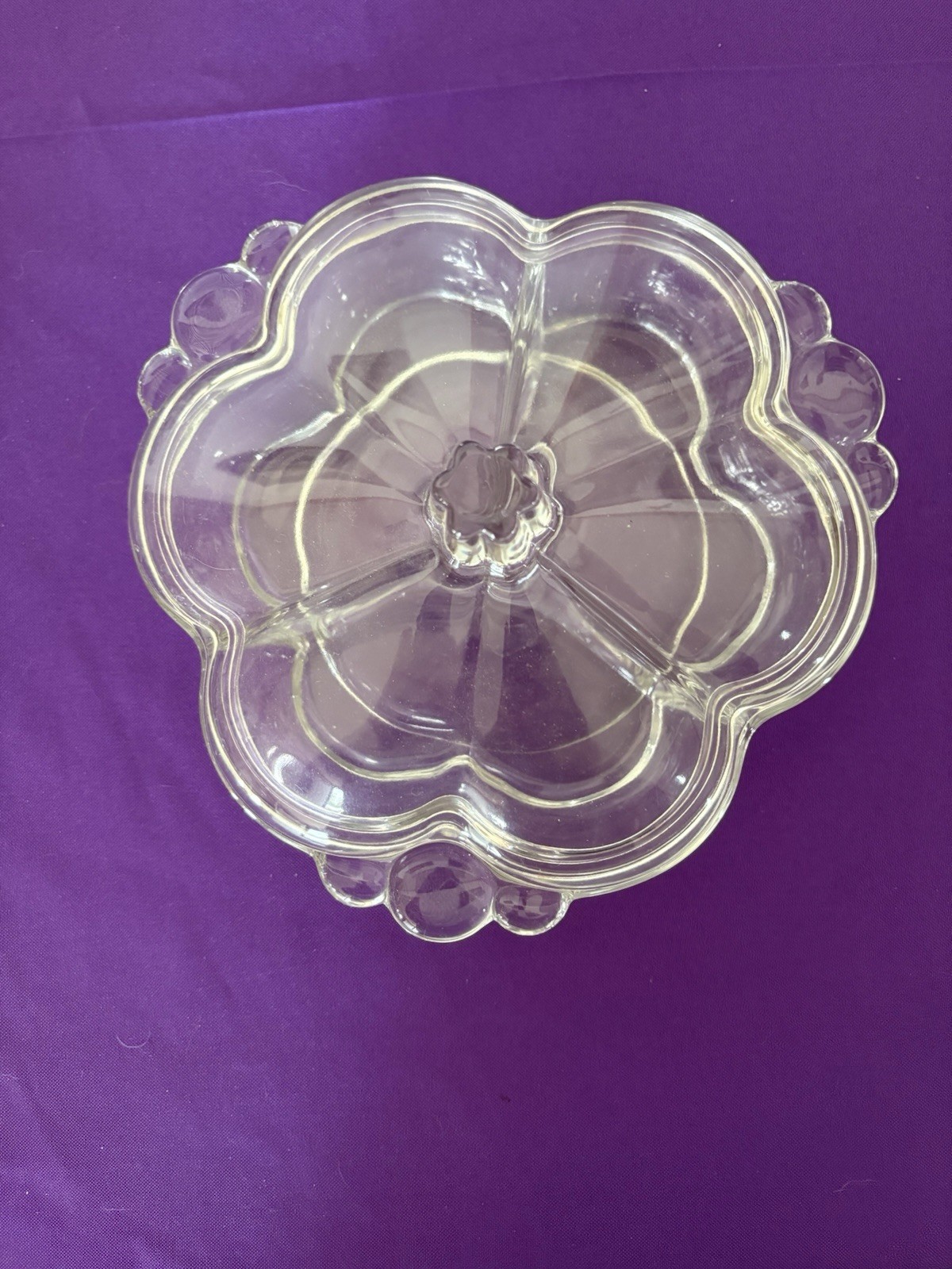 Duncan Miller 3 Part Heart Candy Dish