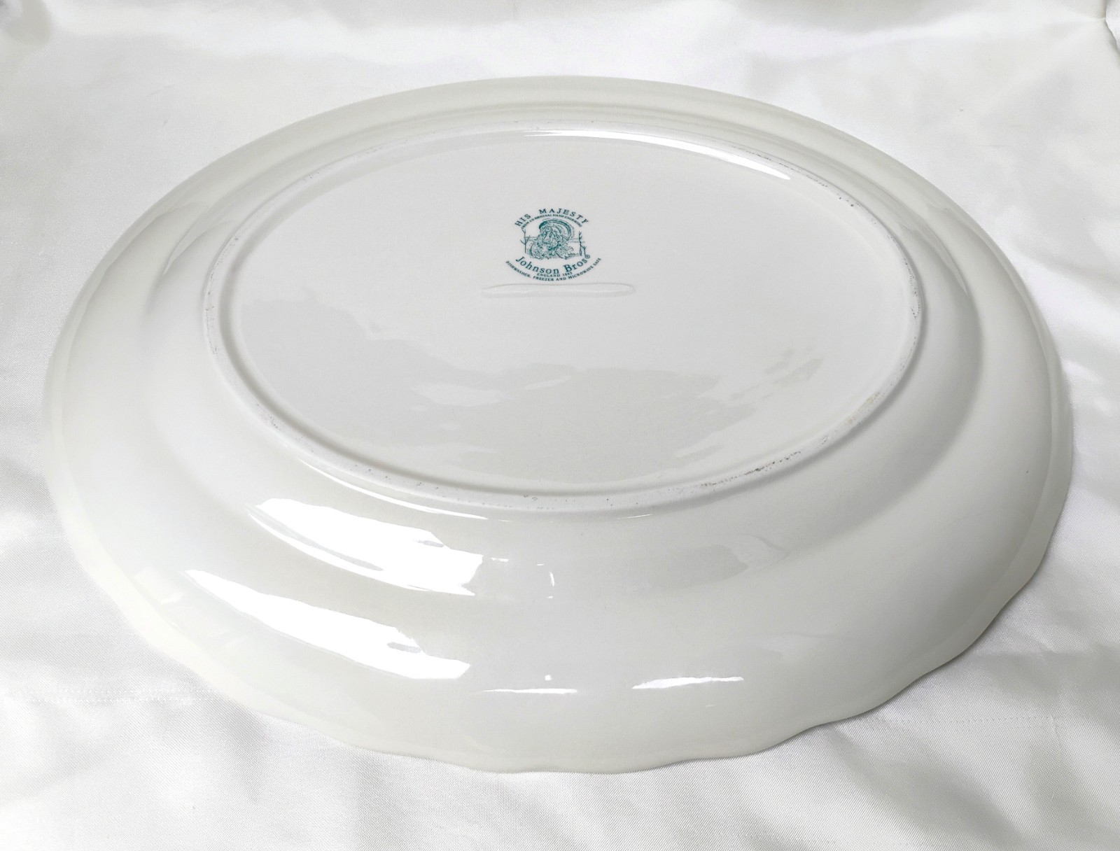 Johnson Brothers Bros HIS MAJESTY Large Turkey Platter Thanksgiving 15.5″ x 13″