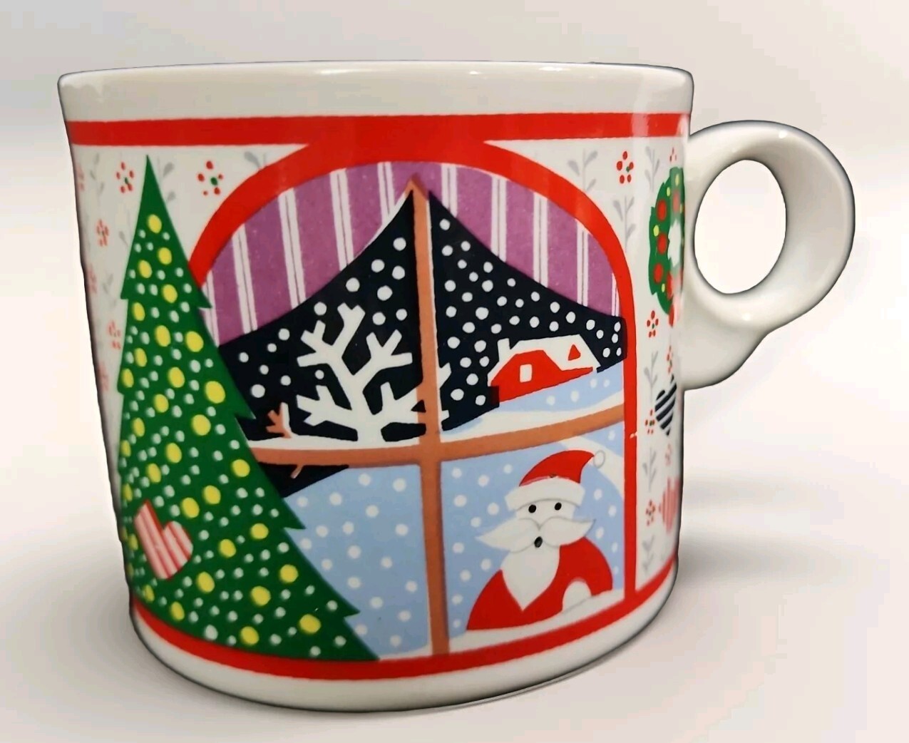Twas The Night Before Christmas (#8100) by Epoch Mug Christmas Scenes 1980s