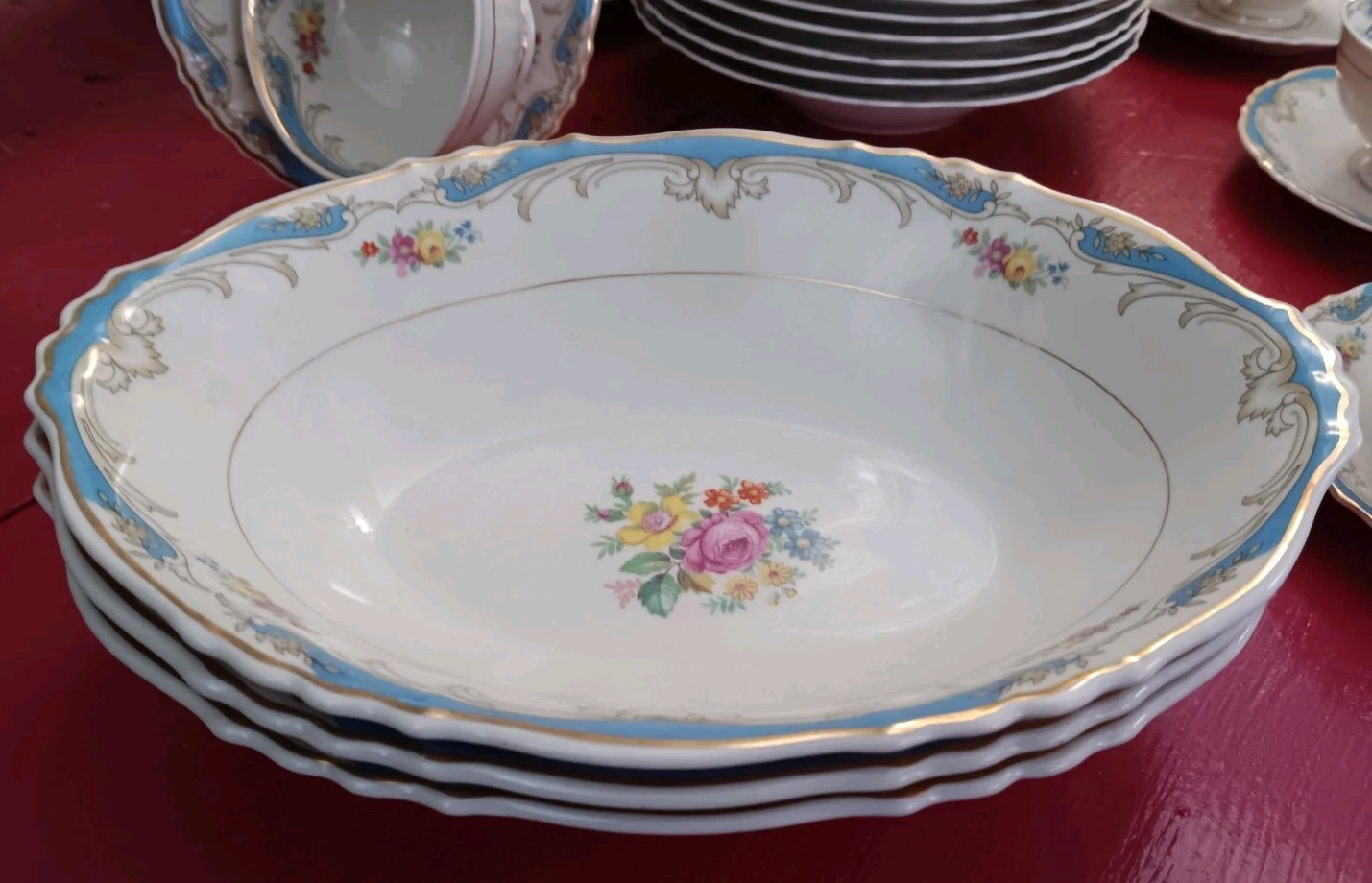 Symphony By Syracuse China 10 1/4″ Vegetable Bowl #1 Of 3
