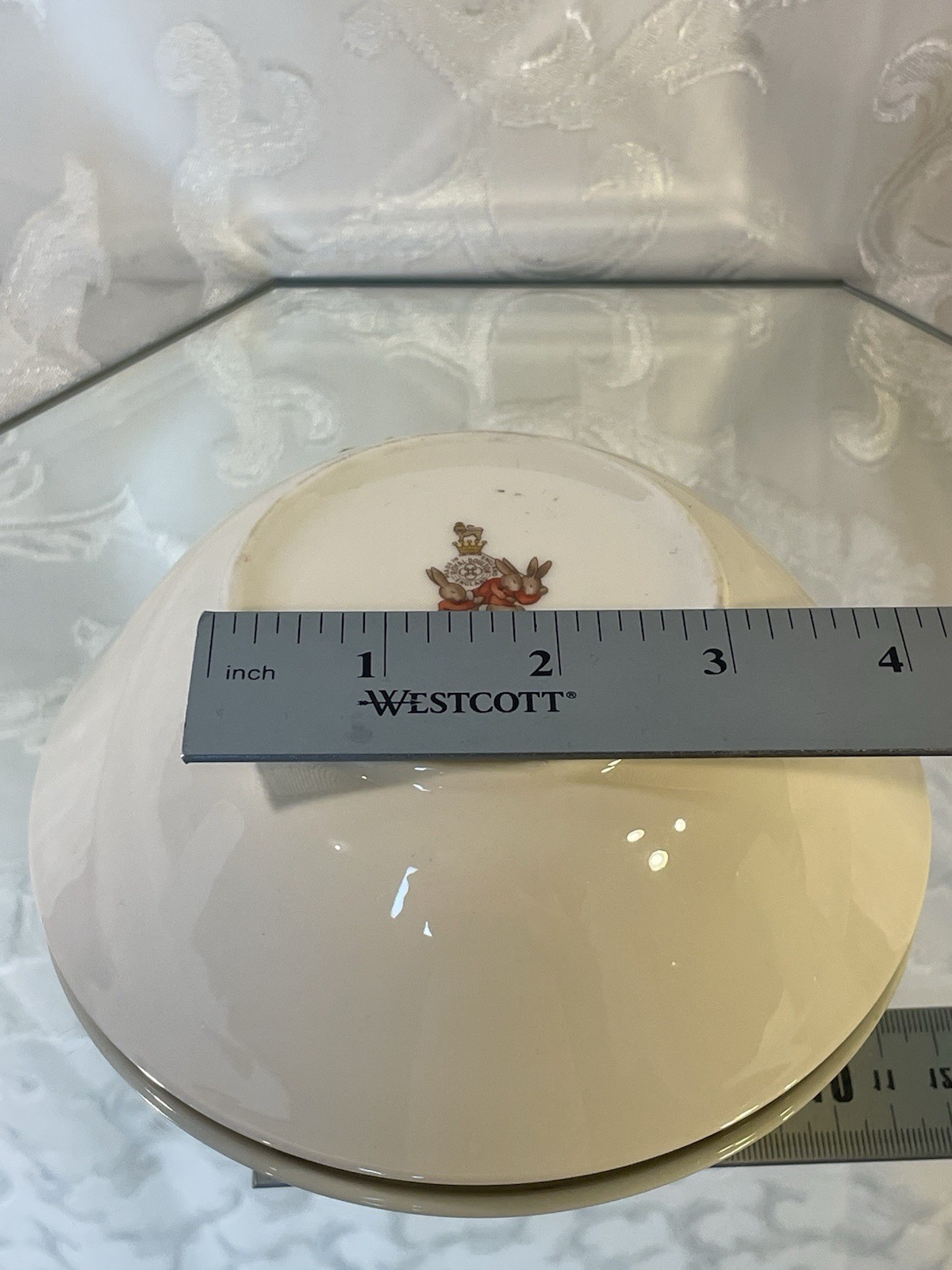 1936 Royal Doulton Bunnykins Bone China Easter Children Bowl And Cup Set England