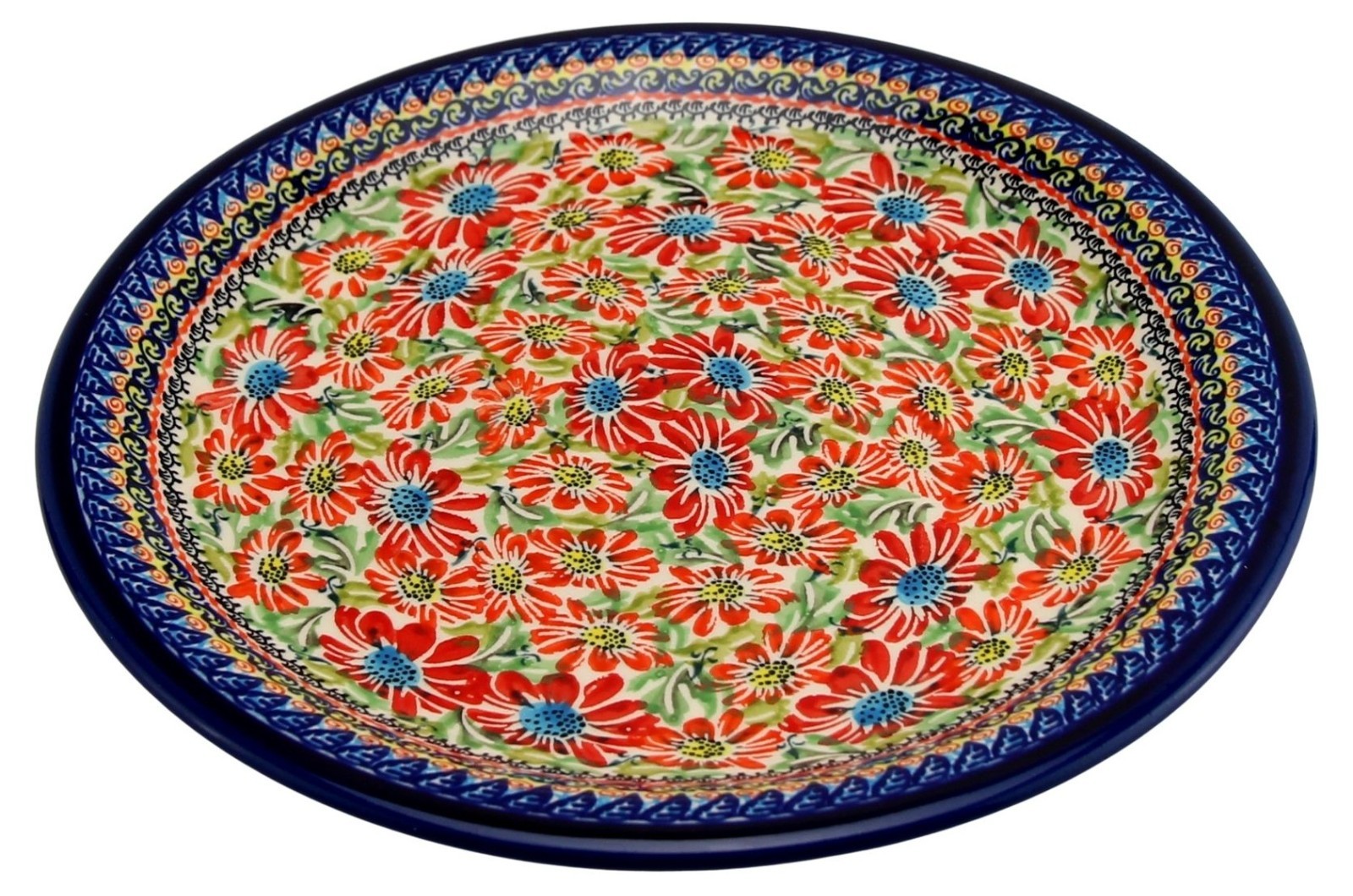 Polish Pottery Dinner Plate 10.75″ Zaklady Boleslawiec Ceramic Dinnerware