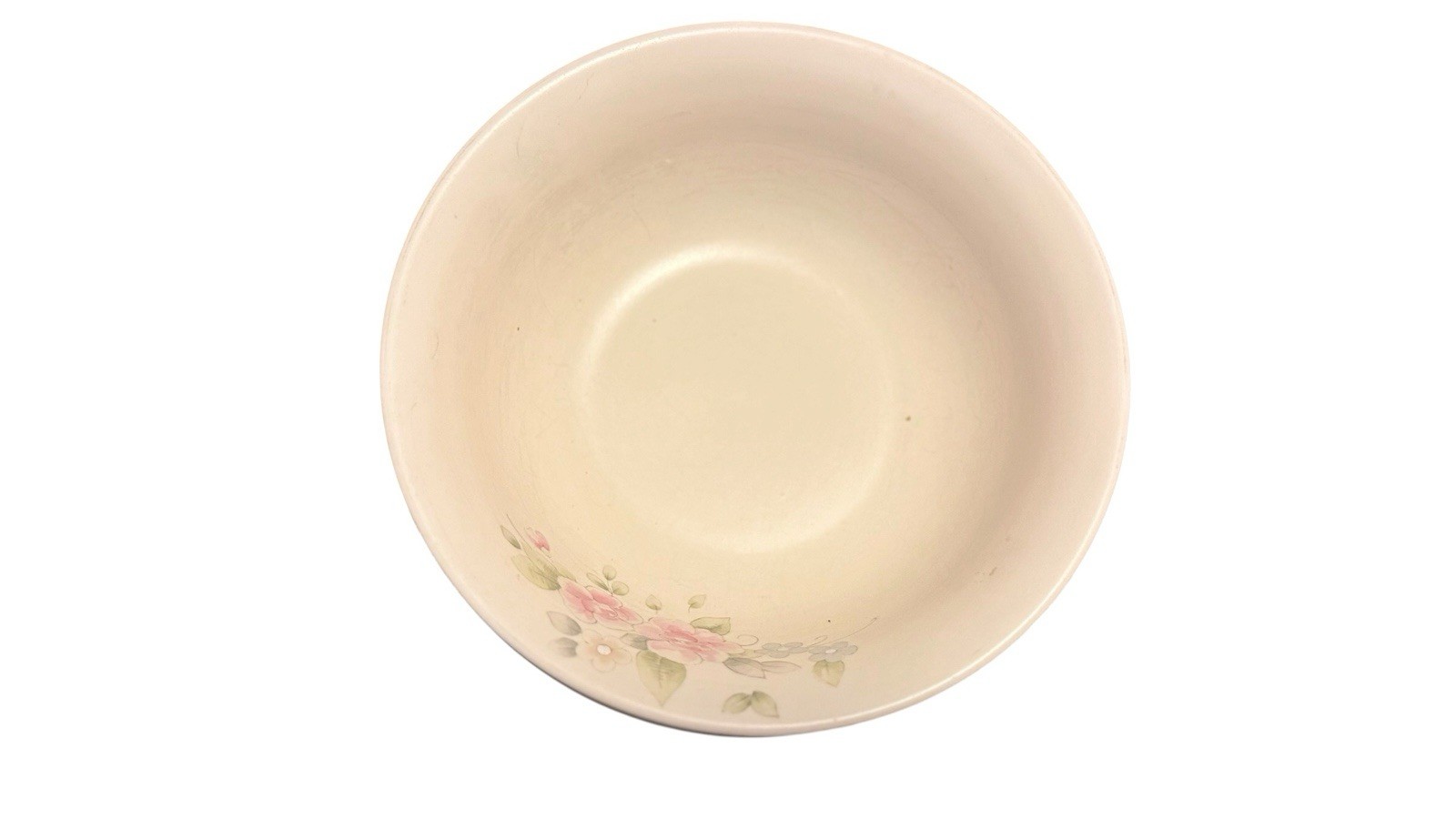 Vintage Pfaltzgraff Tea Rose Stoneware Gravy Boat with Matching Soup Bowls Set