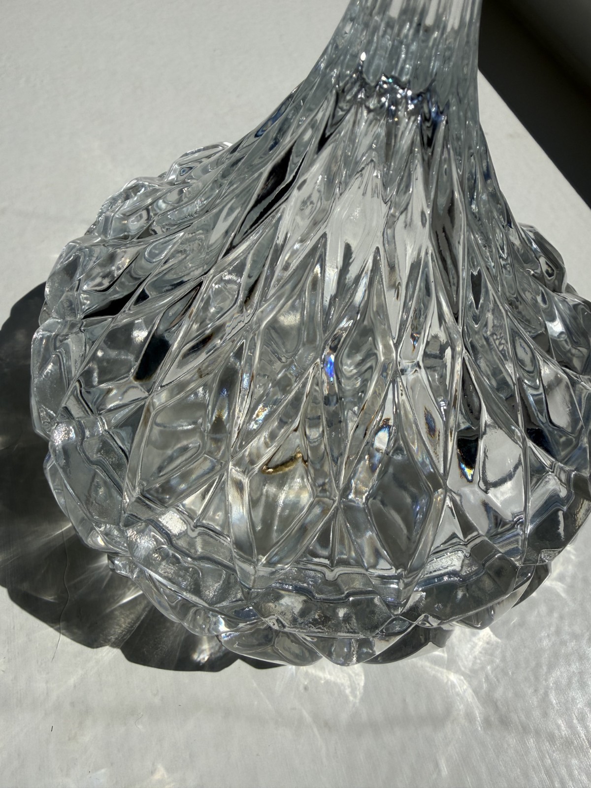 Hershey’s Kiss Clear Glass Trinket/Candy Dish with Lid