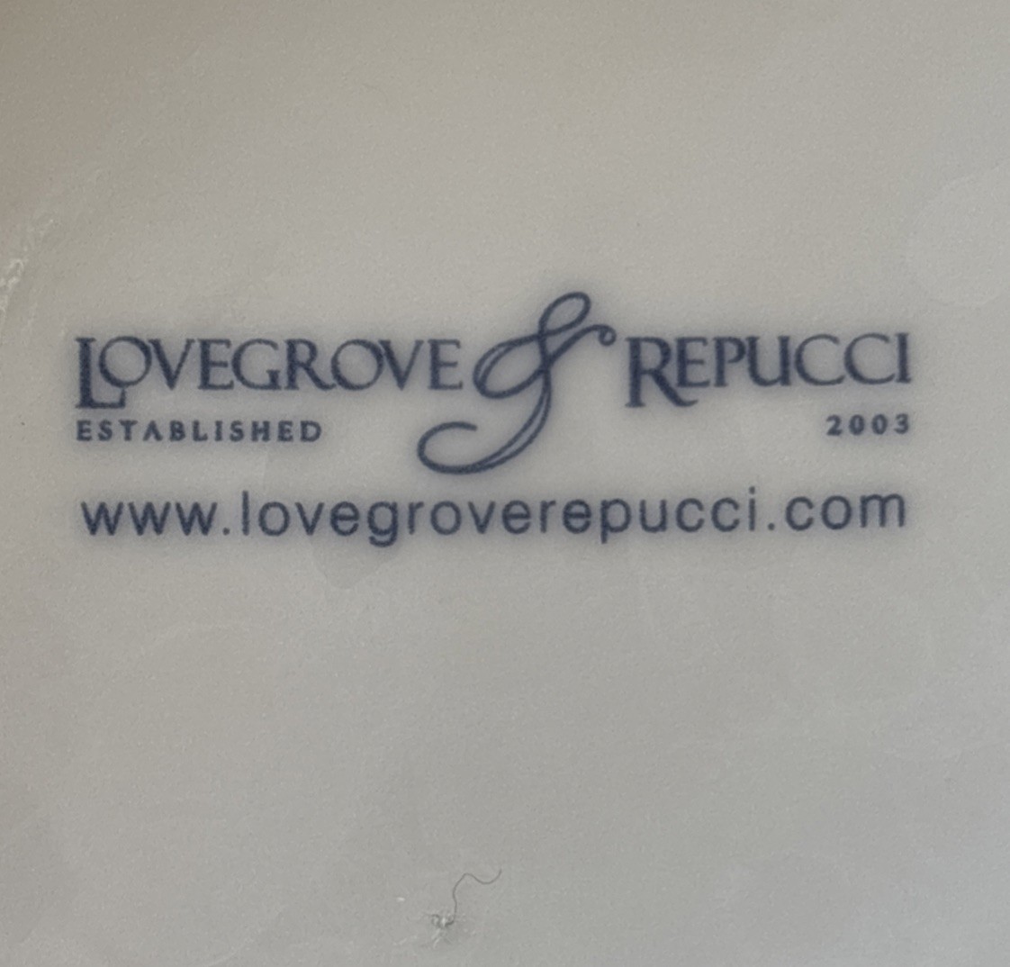 VTG Lovegrove & Repucci New York Delft Flat Cup Blue Graffiti White Porcelain 03
