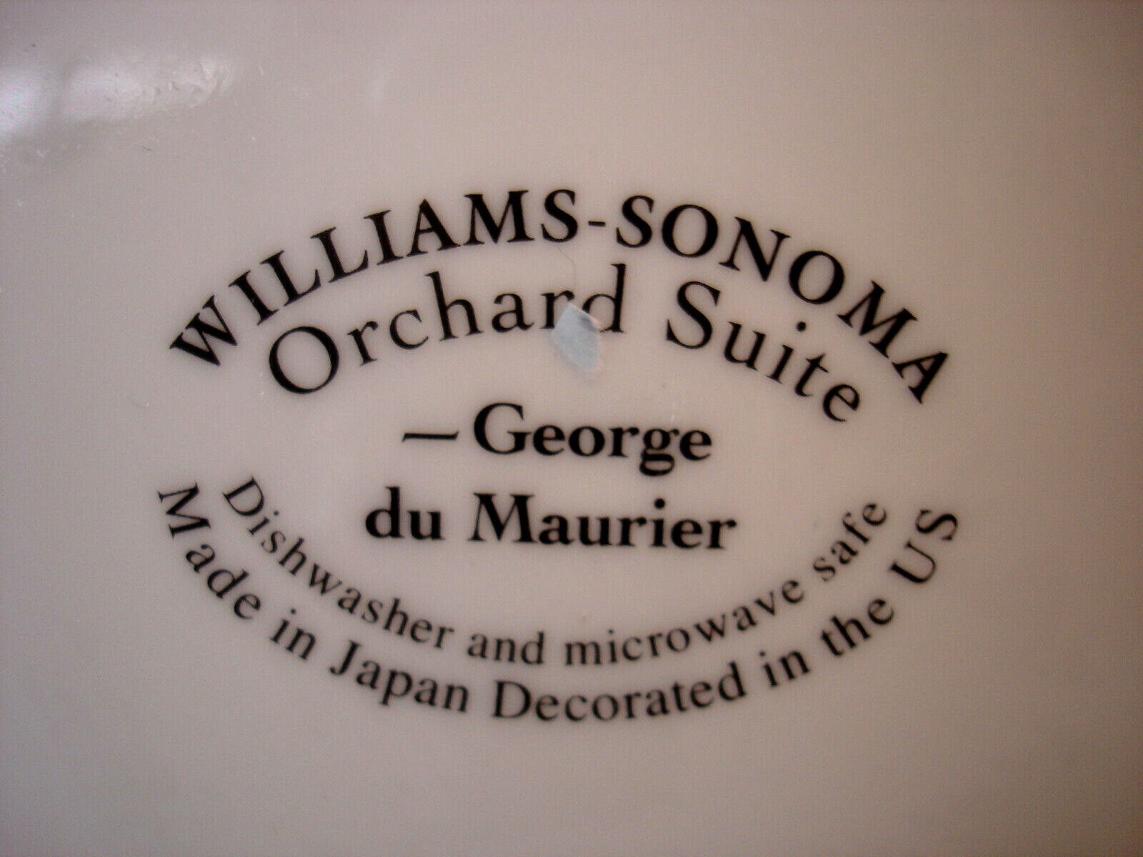 Orchard Suite by Williams-Sonoma SALAD PLATE 7 3/4″ SET / 3