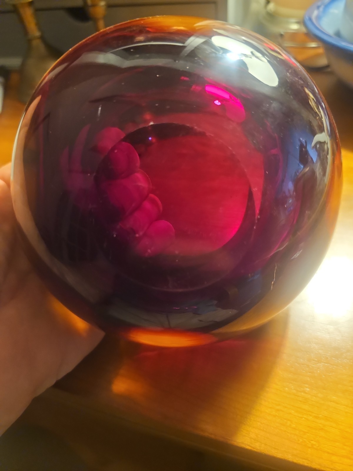 Sommerso Murano Art Glass Geode Bowl 5.75” X 5.75” X 2.5”