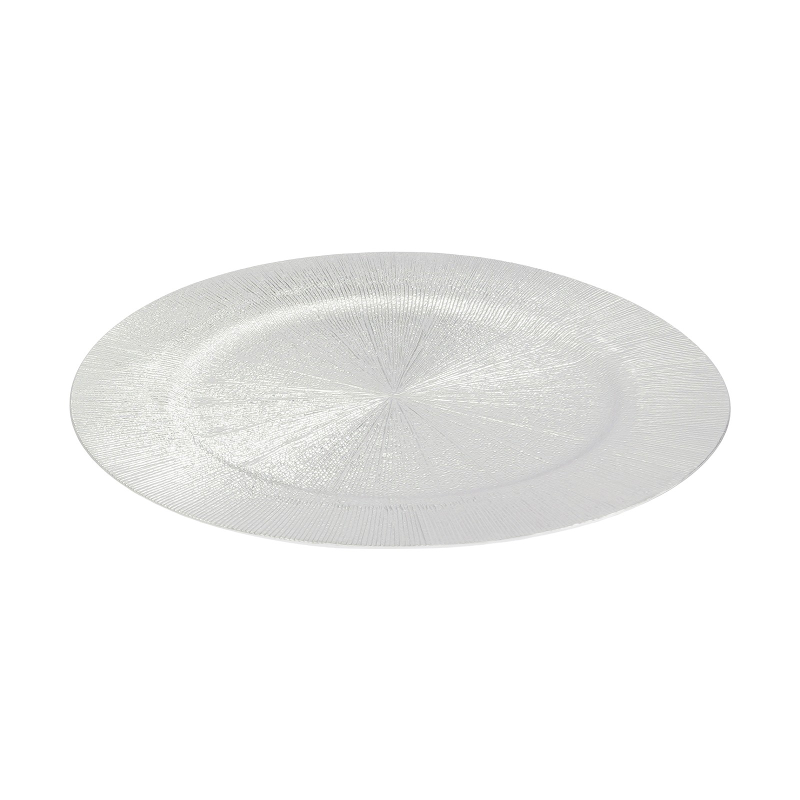 100 Pieces PP Charger Plates 33cm Charger Plates Set Party Round Charger Plates