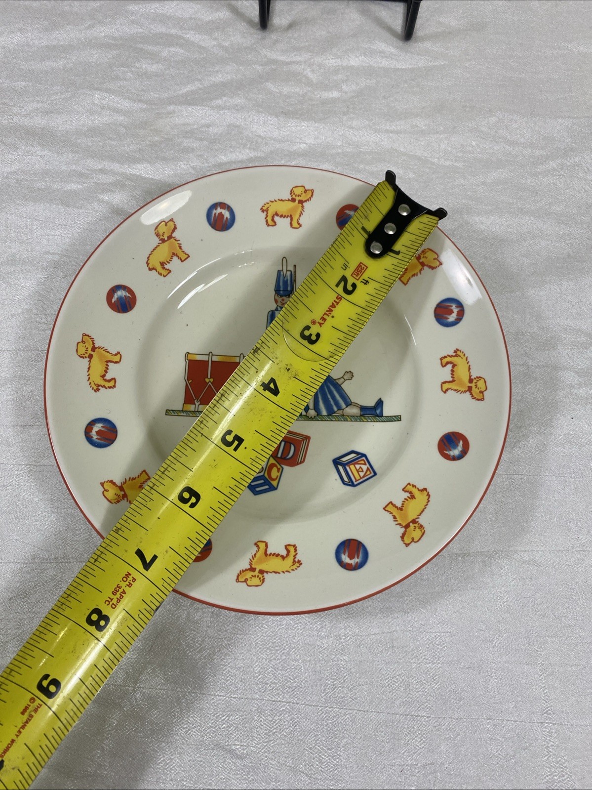 Vintage Tiffany Toys 2-Piece China Child’s Infant’s Dish Set 1992 Plate & Mug