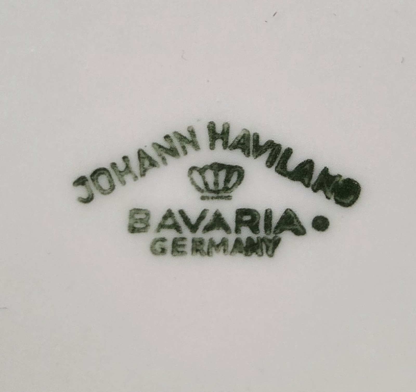 MINT Johann Haviland Bridal Rose Bavaria 2 Salad/snack Plates Pink Roses 7 3/4″