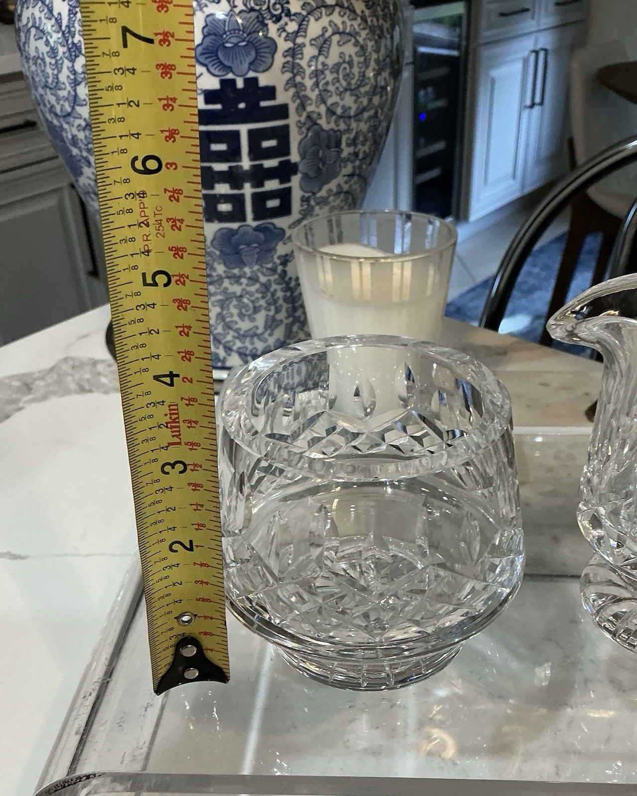 Waterford Crystal Lismore Footed Creamer and Open Sugar Bowl Set. FREE SHIPPING