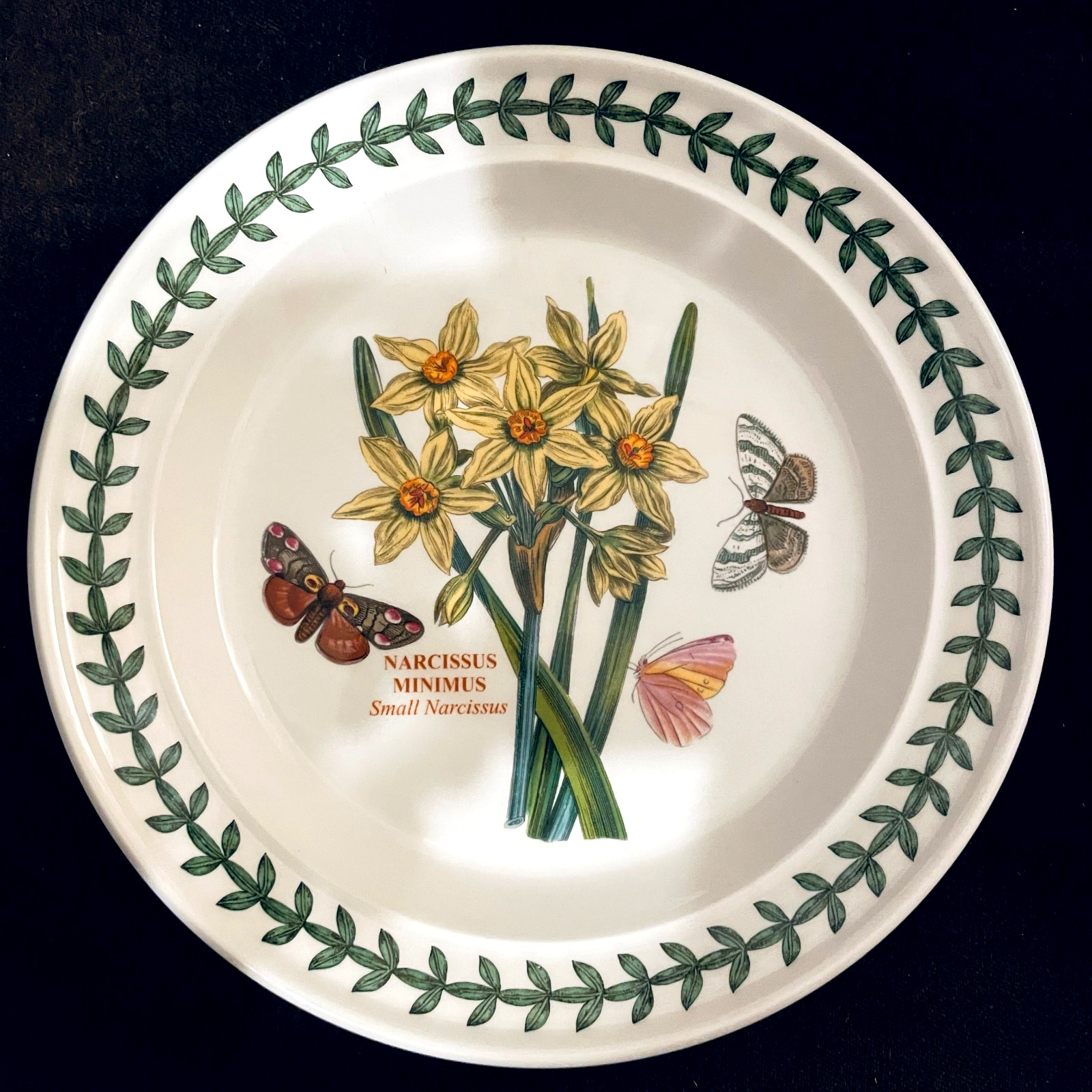4 Botanic Garden by Portmeirion Bread / Dessert Plates – 7 1/4″ Mint Condition