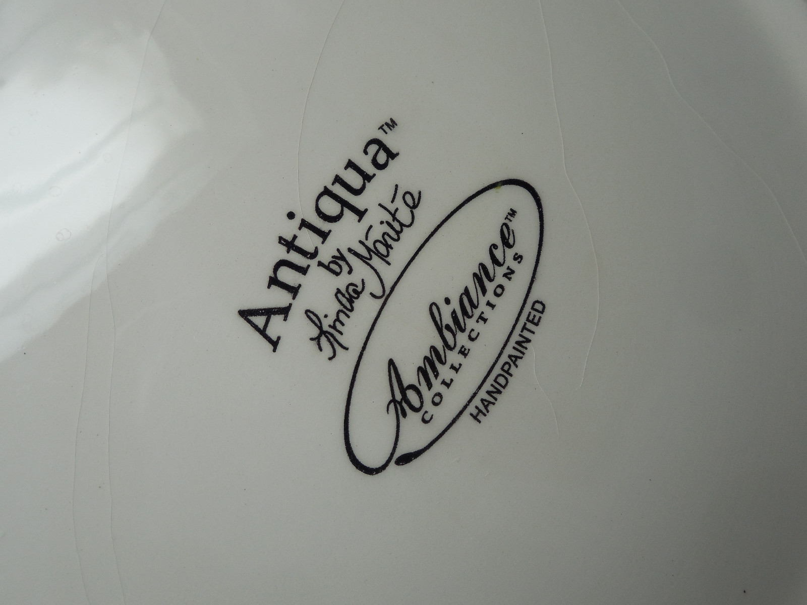 Ambiance ANTIQUA Dinner Plate 10 1/2″ Sculpted Rnd Green 1 ea 3 available