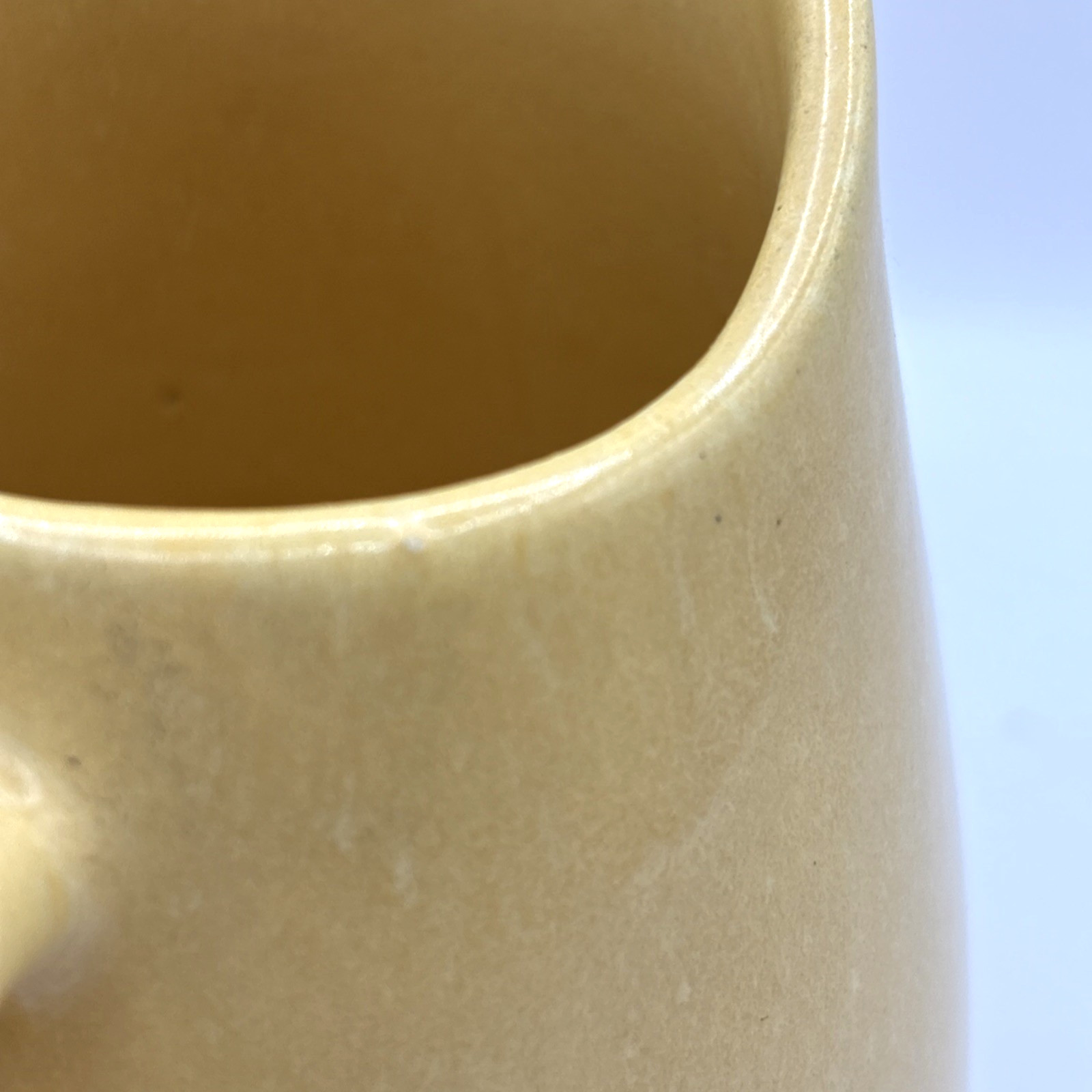 VTG Retired La Solana Yellow Creamer 4.75 ” Pottery made in Scottsdale AZ 1950s