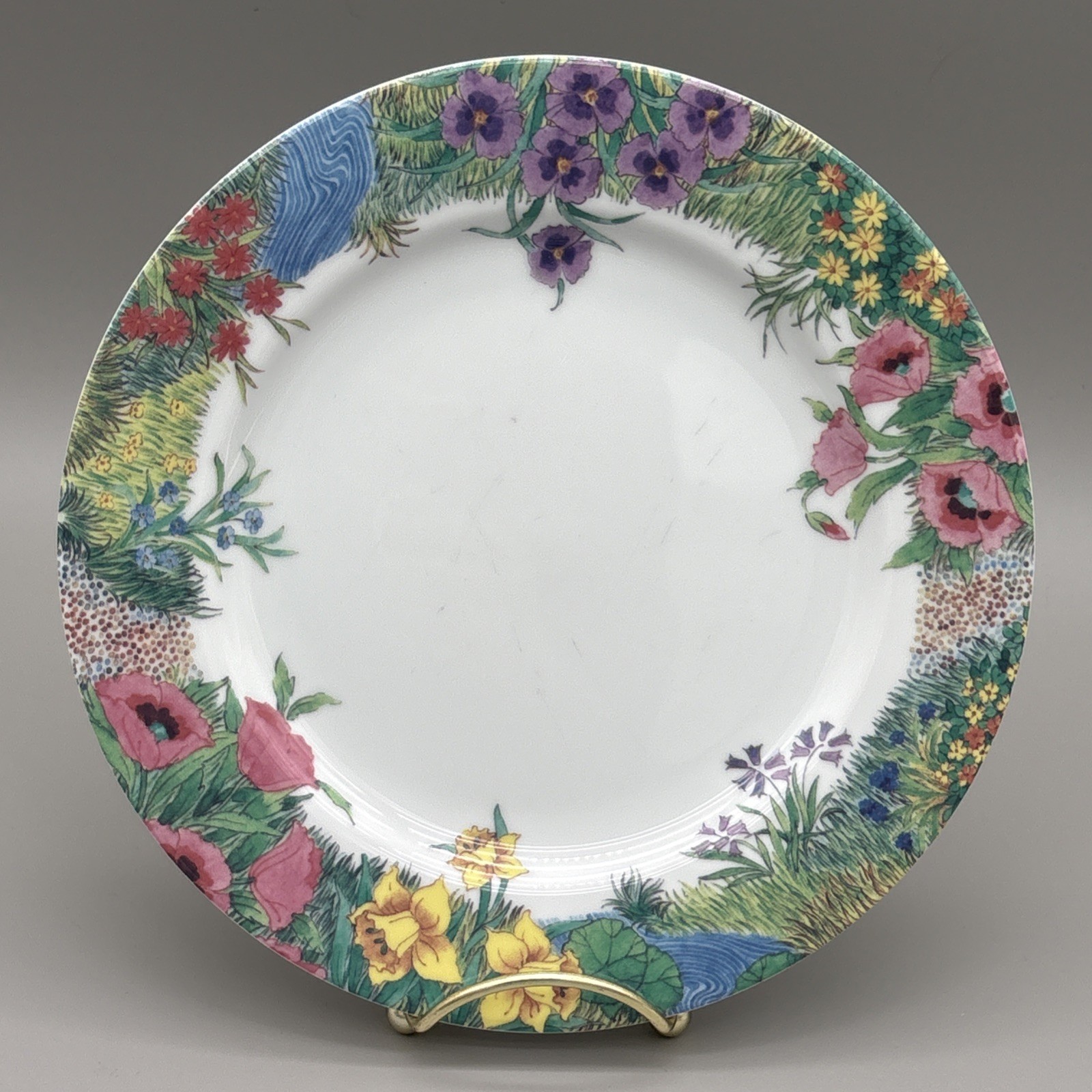 Nikko Fine China SECRET GARDEN Davir 8 1/8″ Salad Dessert Plate Replacement