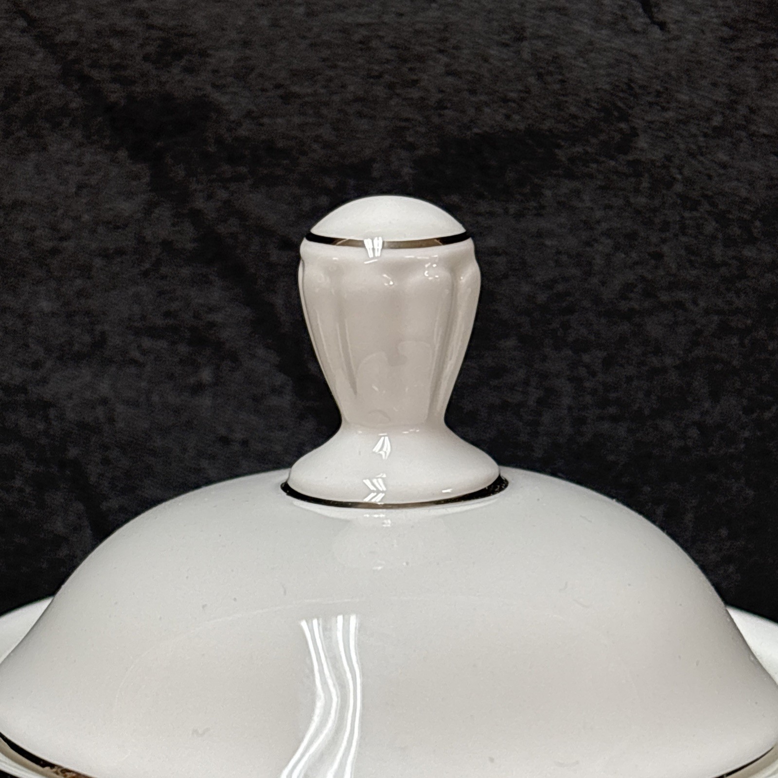 Lenox FEDERAL PLATINUM Creamer and Sugar Bowl with Lid Set ~ Still with Tags!