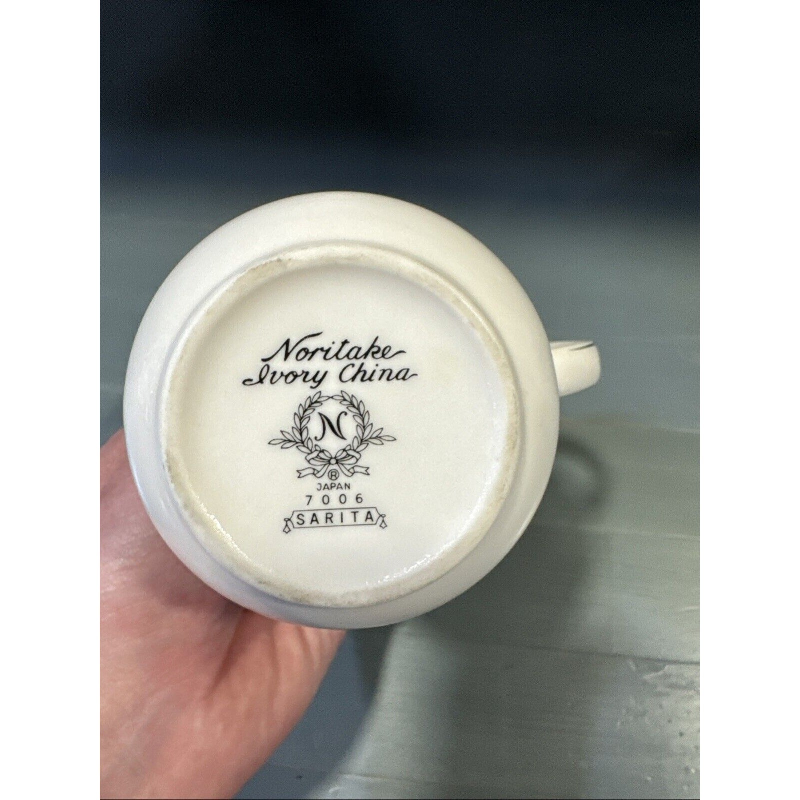 Vintage Noritake Ivory China 7006 ‘Sarita’ Creamer