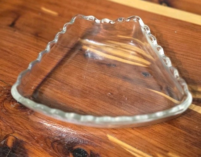 Vintage 14″ Anchor Hocking EAPC Glass 7-Piece Relish Set Tray Platter Beta Sigma