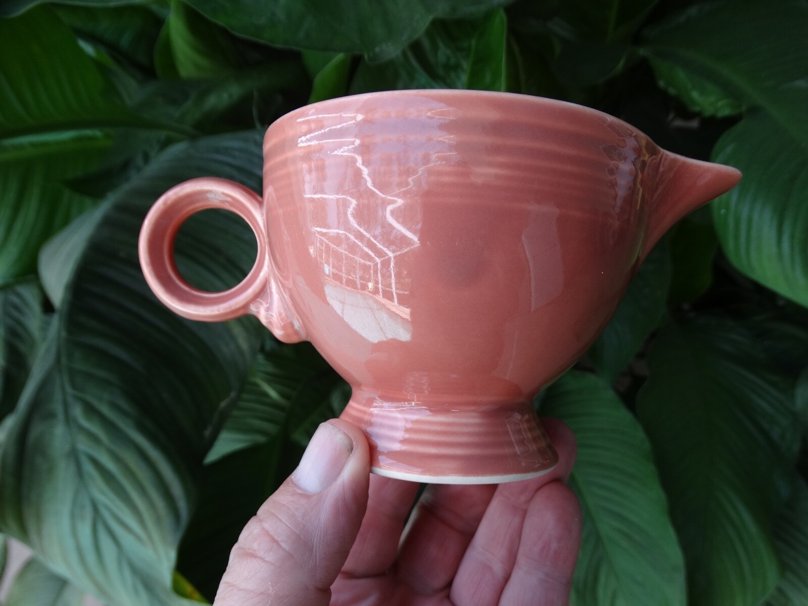 Homer Laughlin Vintage Fiesta Rose Creamer (1950-1959) Very Good Used Condition