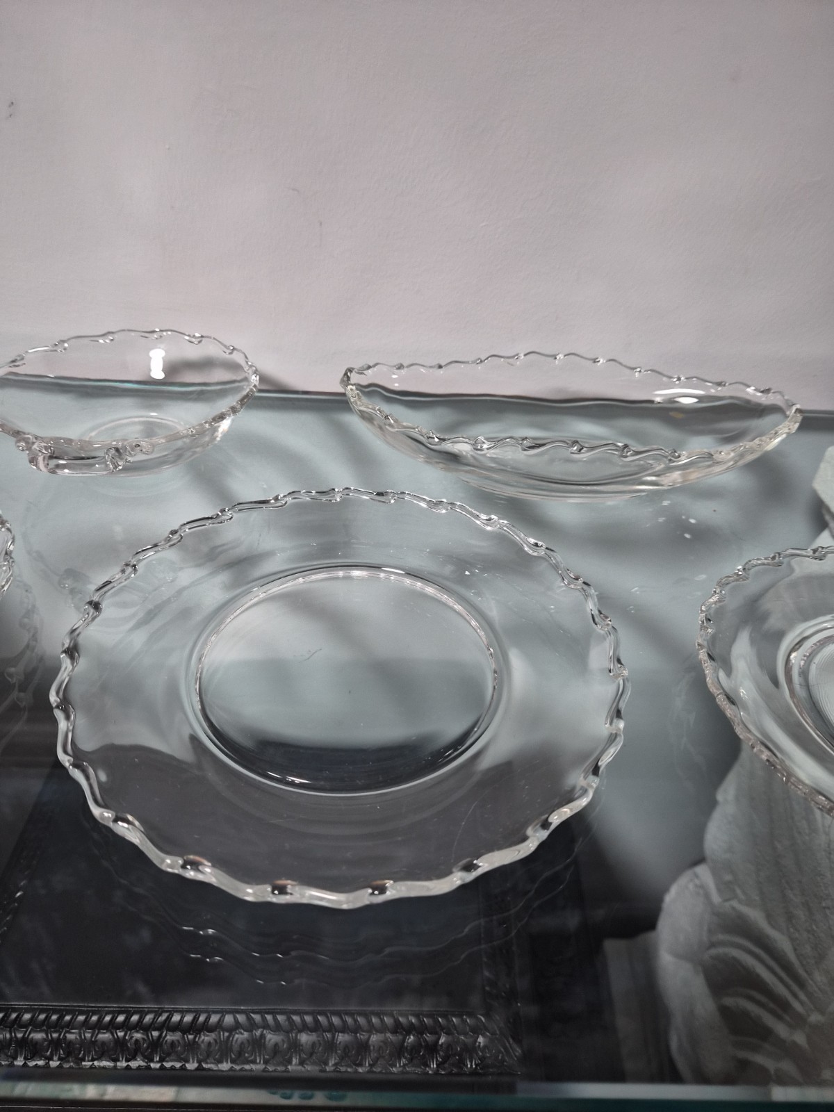 *Set Of 5* Fostoria Art Deco Century Clear Glass