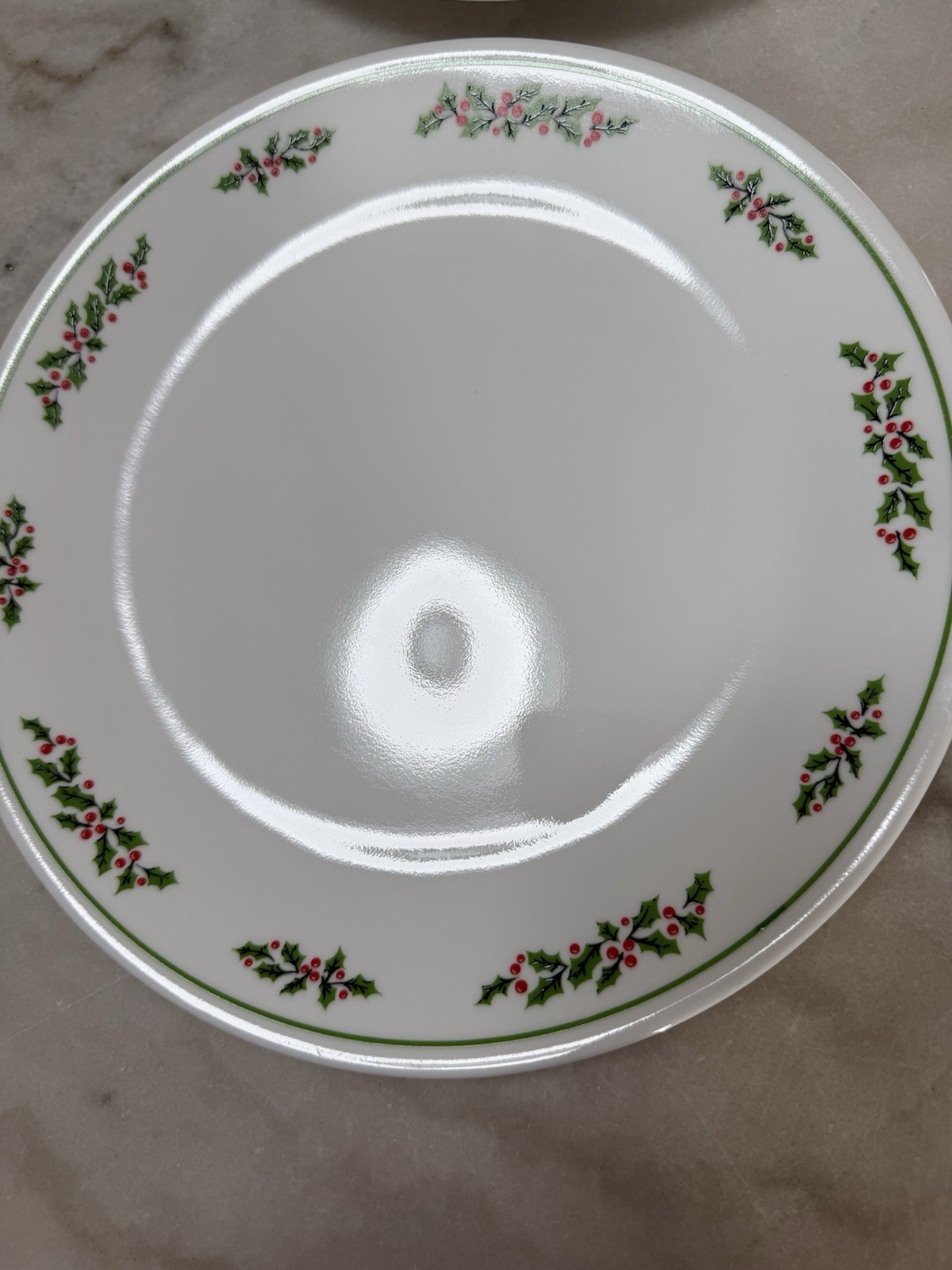 Set Of 6 Corelle By Corning Winter Holly Days Christmas Dinner Plates 10.25” 🎄