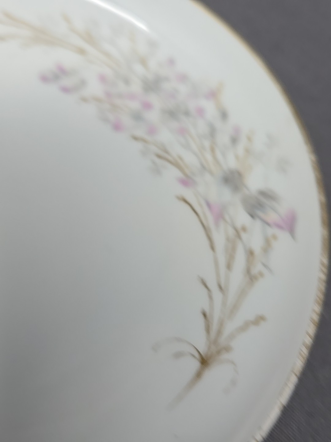 Charles Field Haviland Limoges Leaf Handle Demitasse Cup & Saucer 1868-81