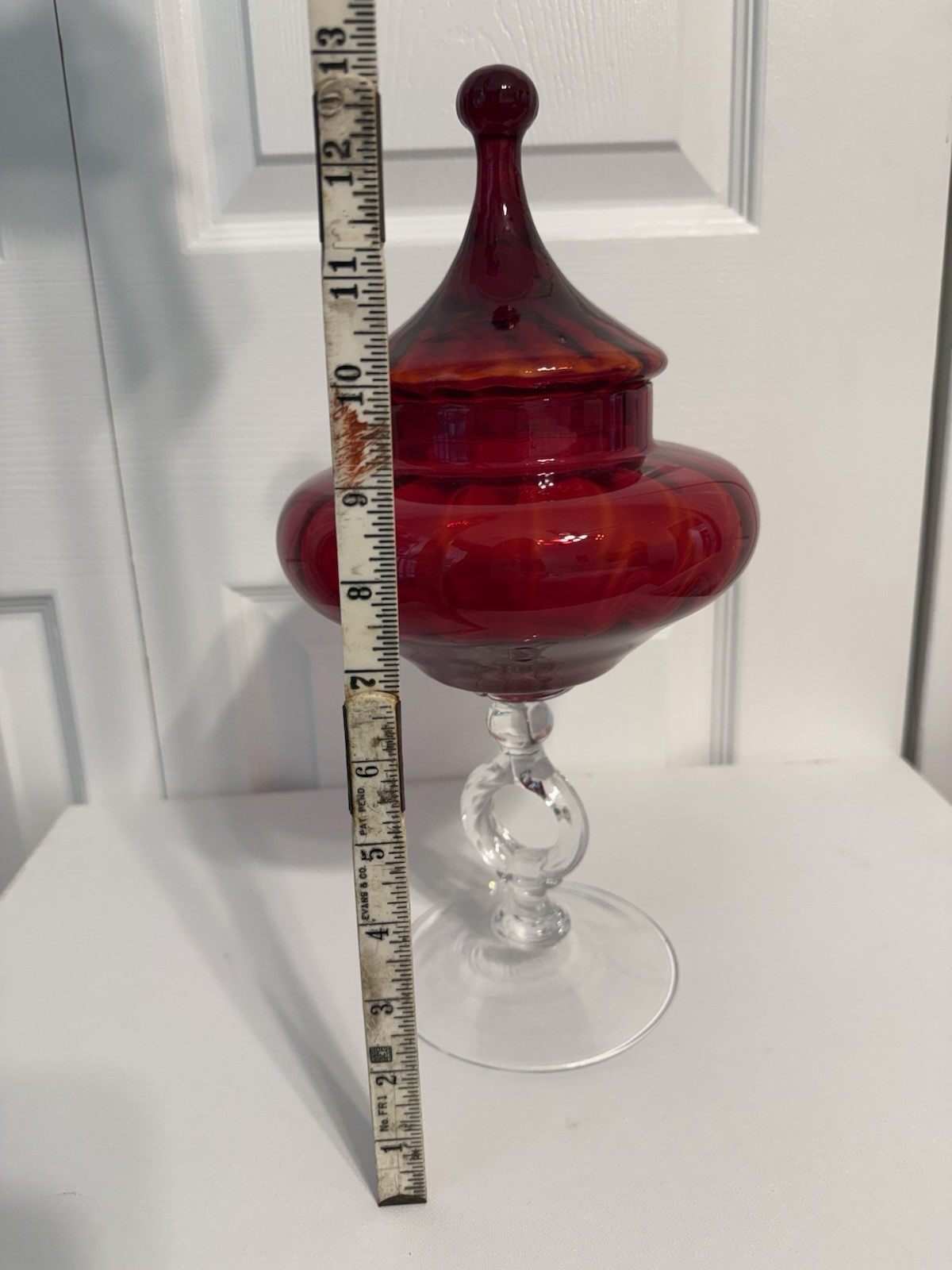Gorgeous Ribbed Optic Circus Tent Empoli Tangerine Glows