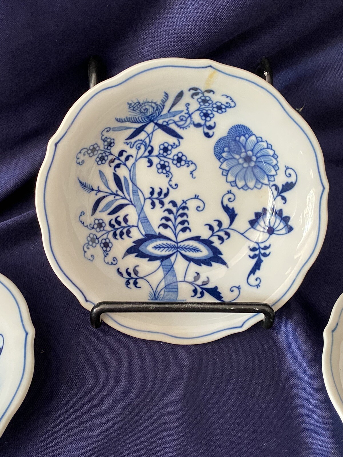 Blue Danube By Lipper 5 Berry Dessert Bowls 5.5″ Rectangle Mark