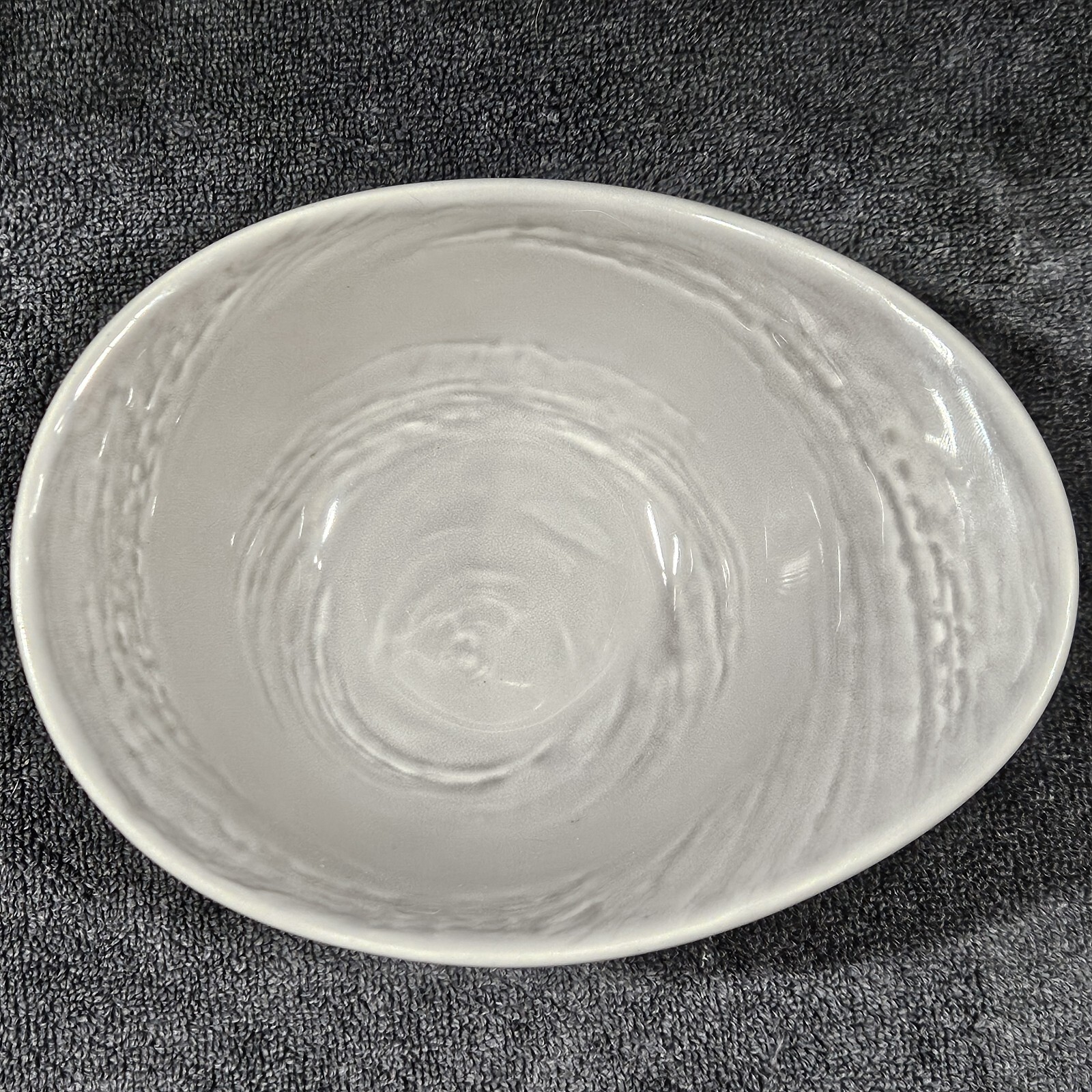 Set of 2 Steelite International England 2017 7 In. Freestyle Bowl Gray 15oz.